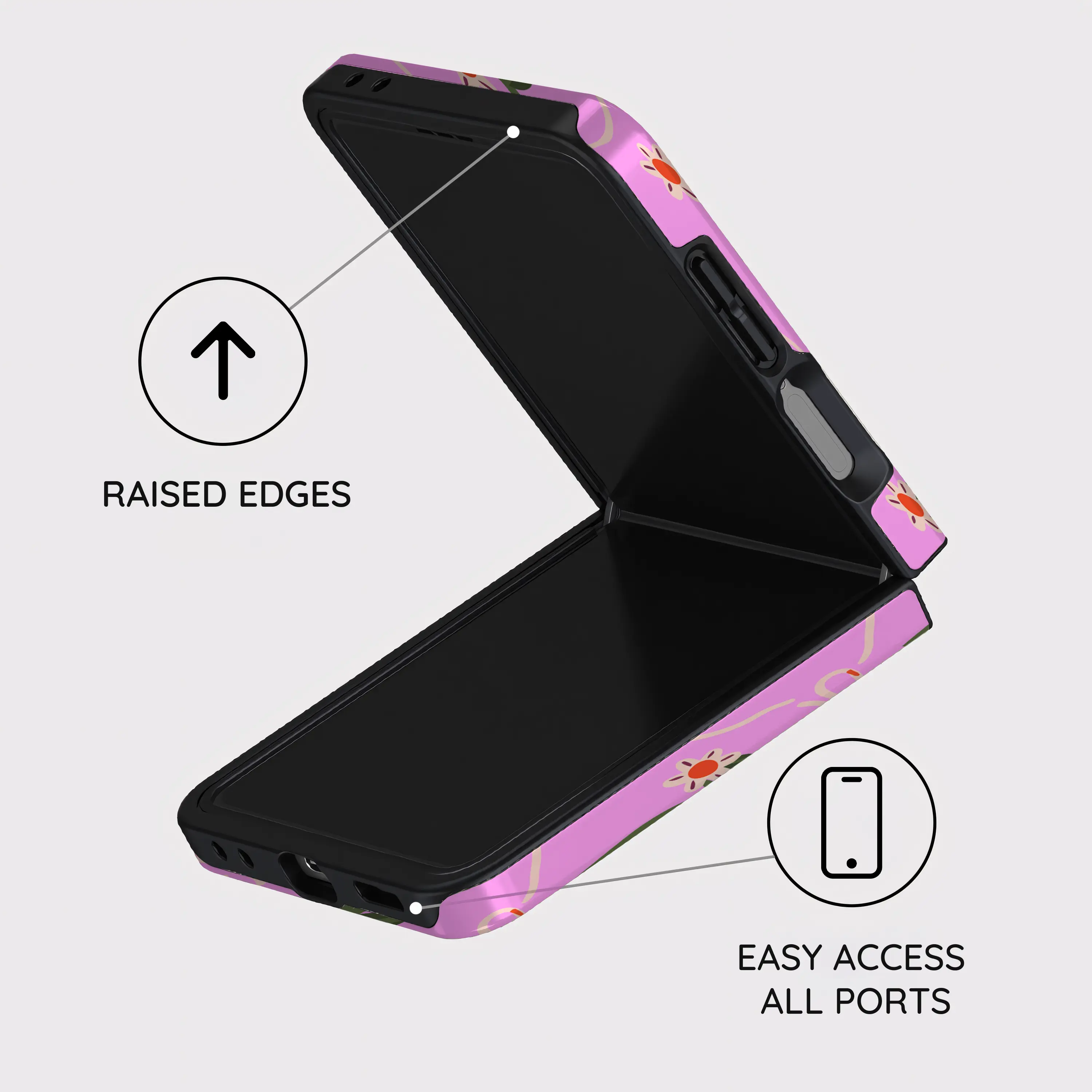 Vintage Bloom - Samsung Galaxy Z Flip 7 Case
