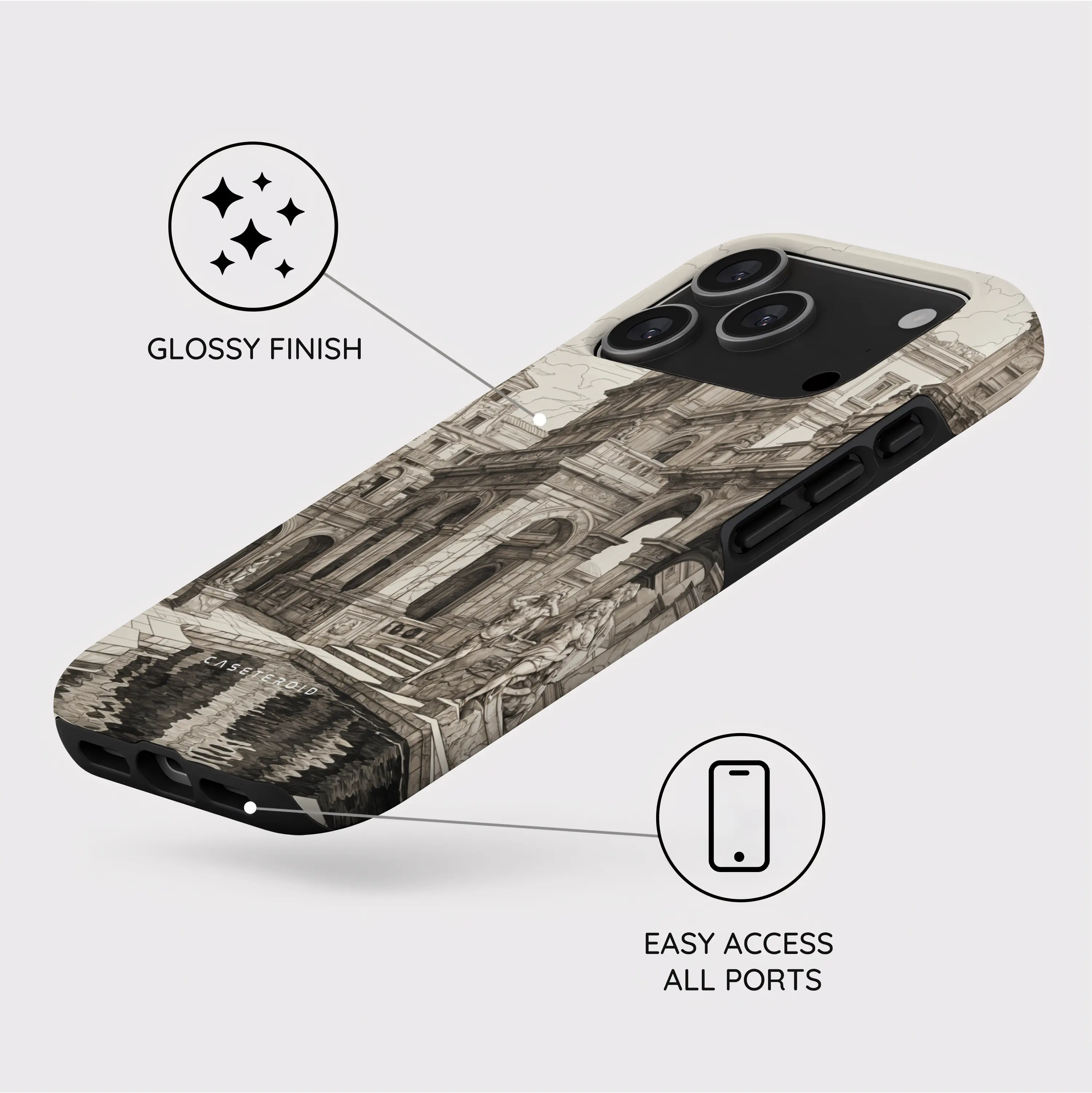 Vintage Urban Fantasy - iPhone 17 Pro Case
