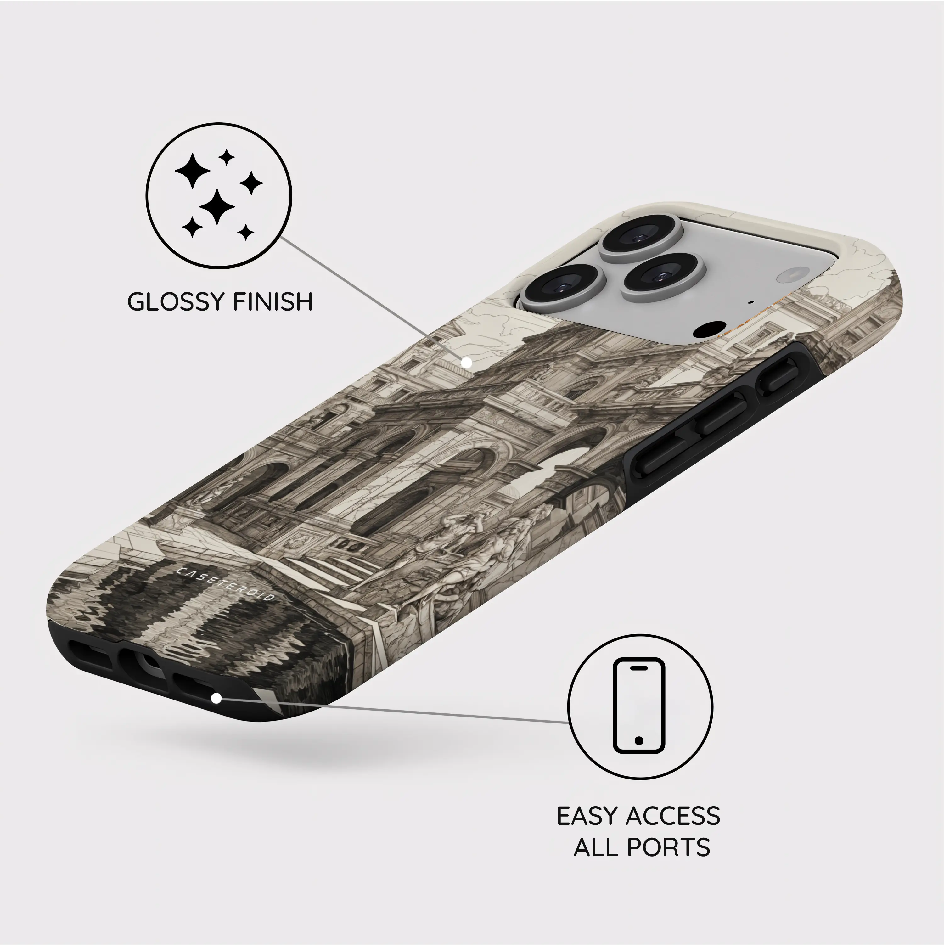 Vintage Urban Fantasy - iPhone 17 Pro Case