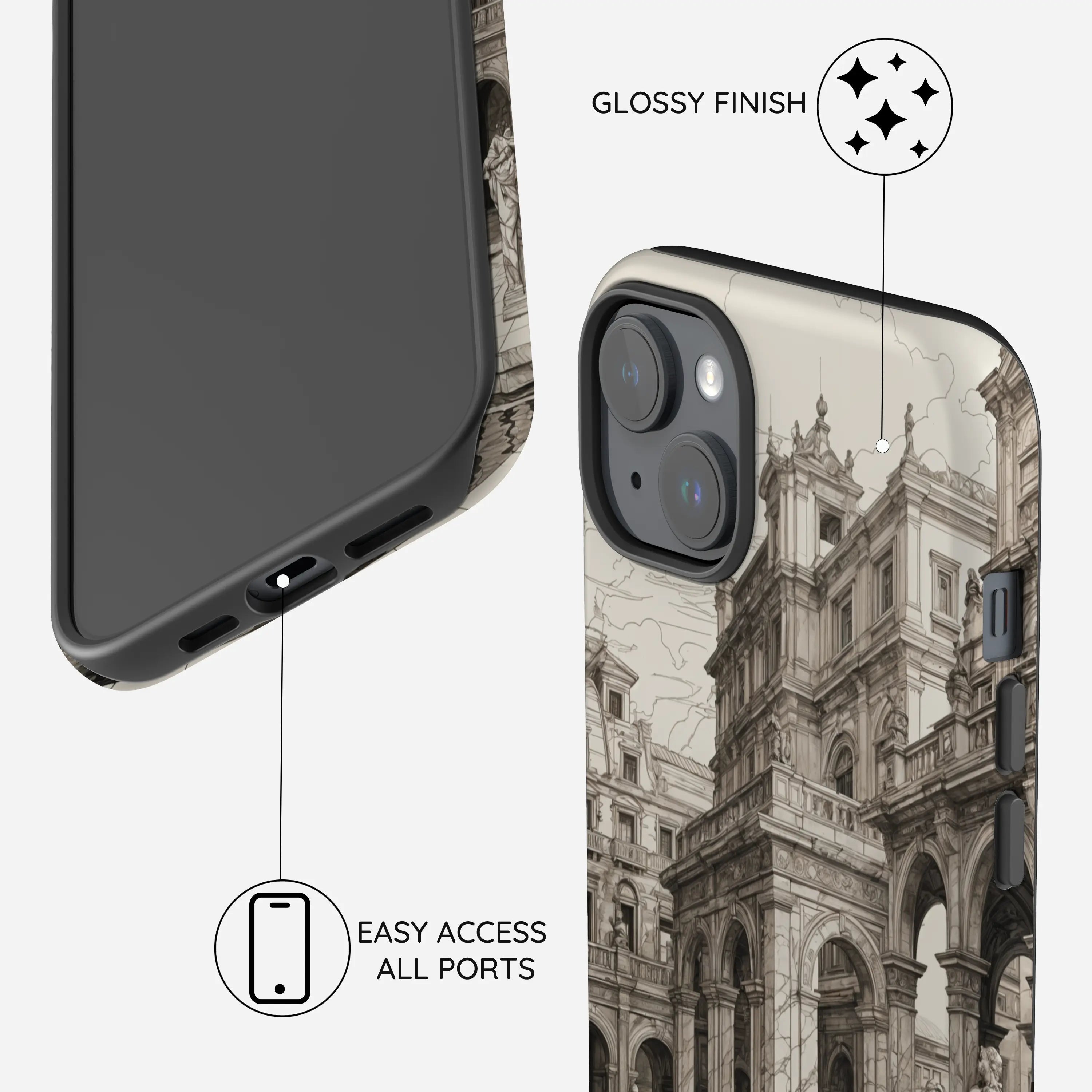 Vintage Urban Fantasy - iPhone 15 Plus Case