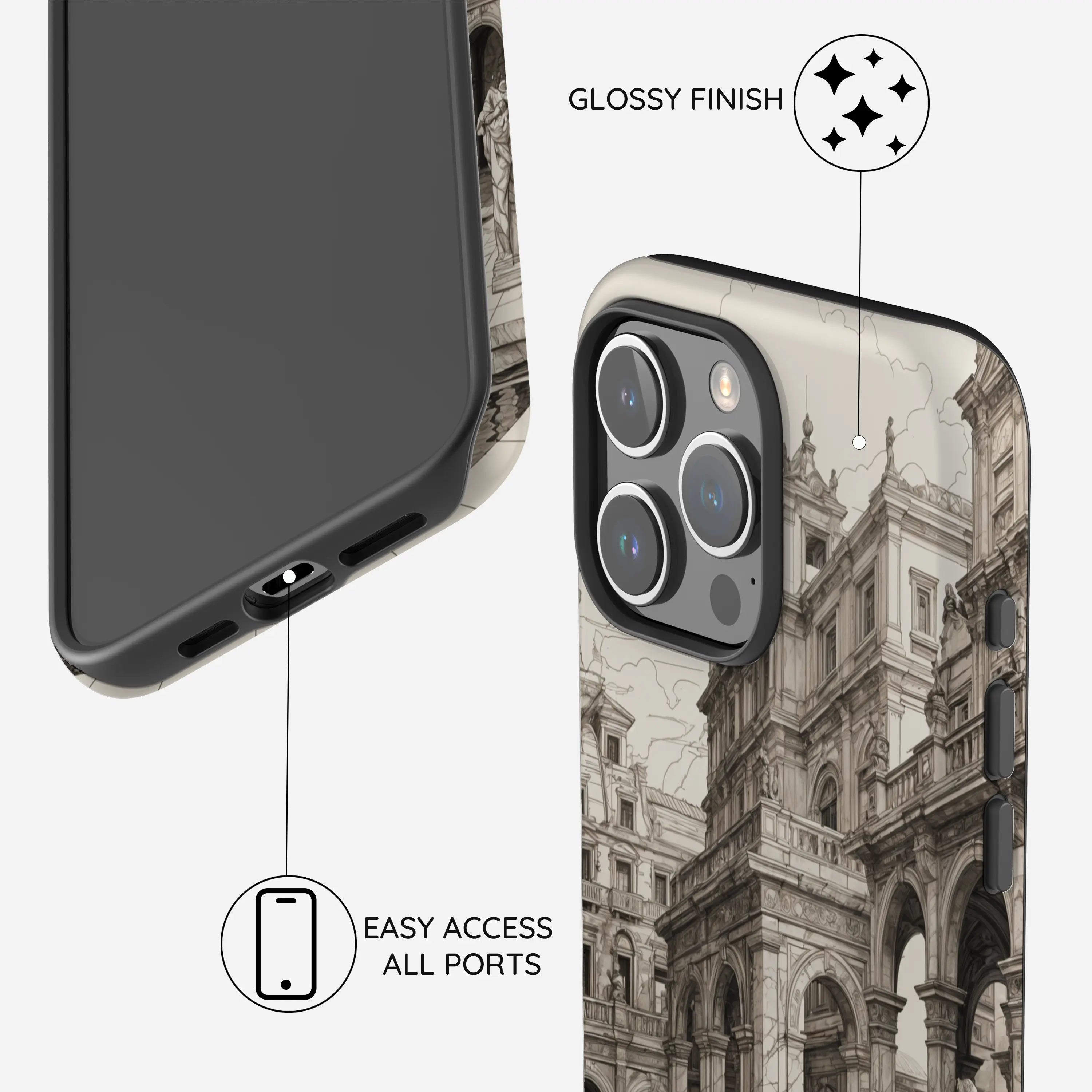 Vintage Urban Fantasy - iPhone 15 Pro Case