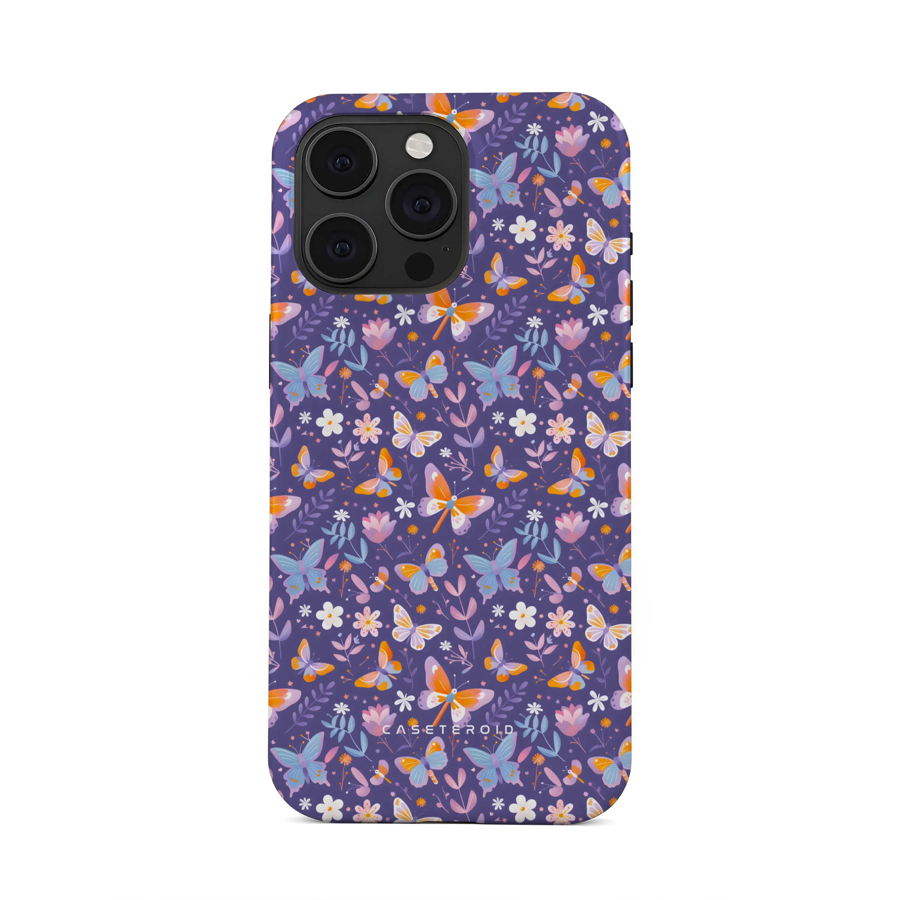 Violet Flutter - iPhone 15 Pro Case