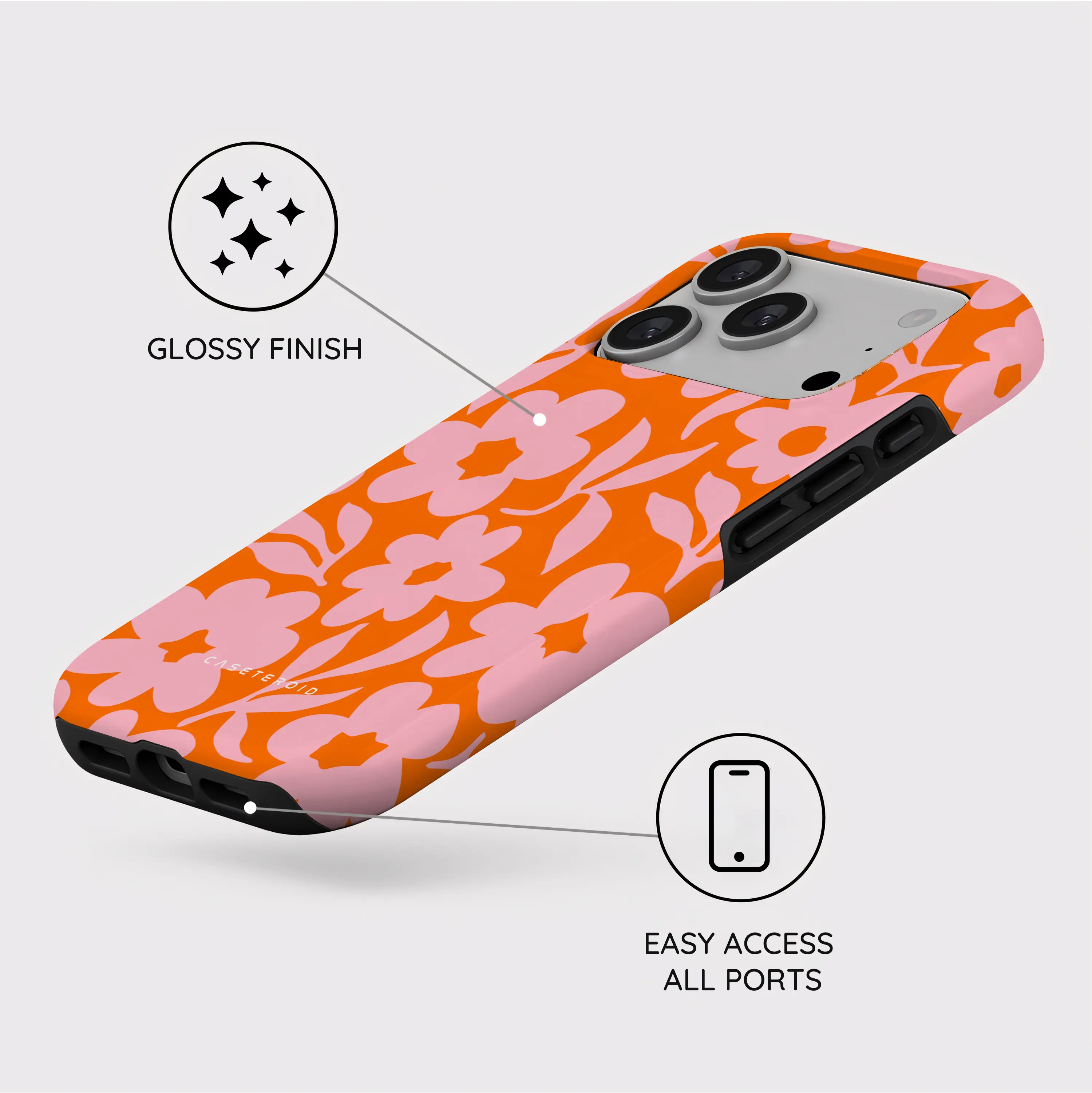 Vivid Florals - iPhone 17 Pro Case