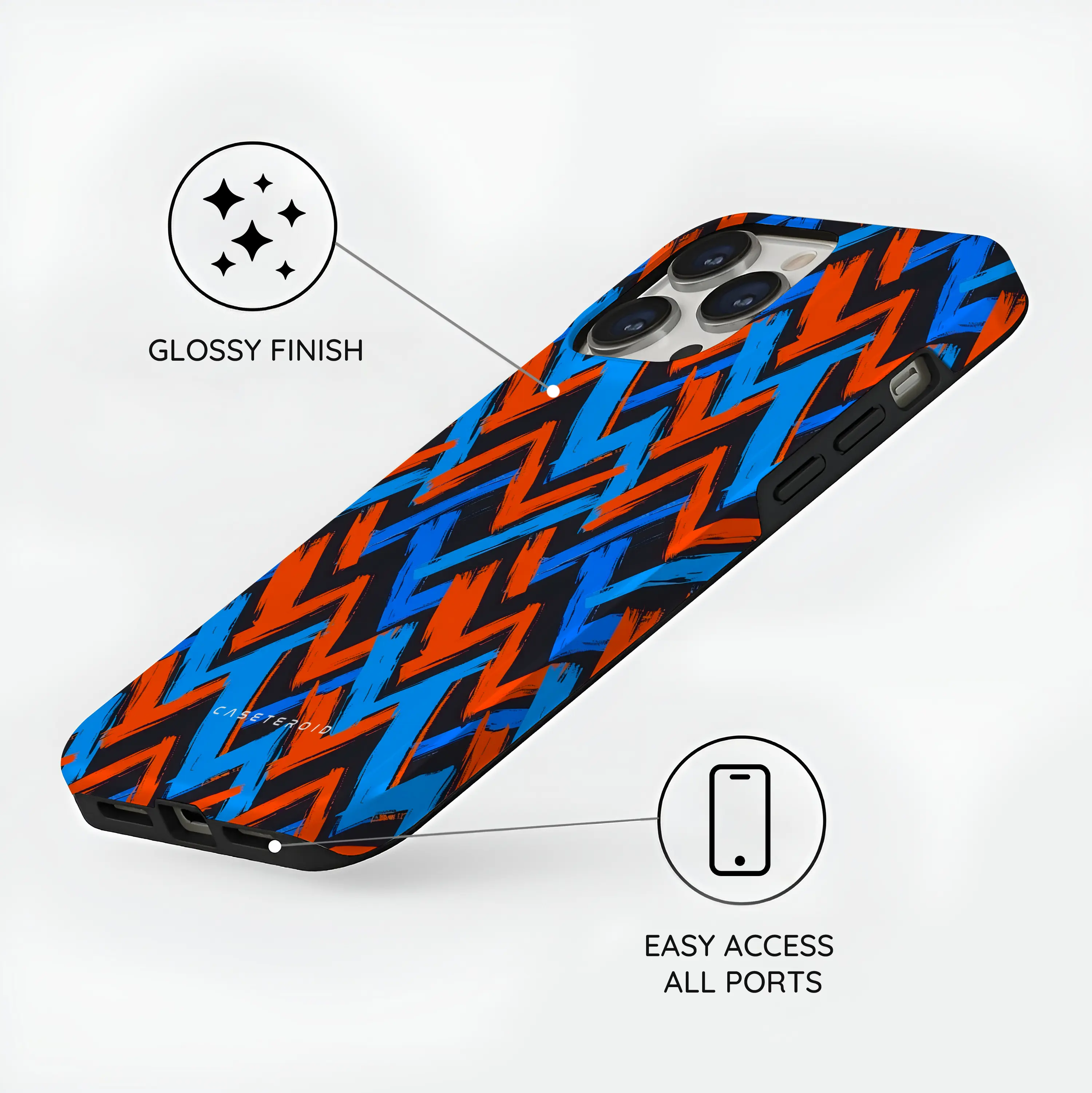 Volt Clash - iPhone 13 Pro Case