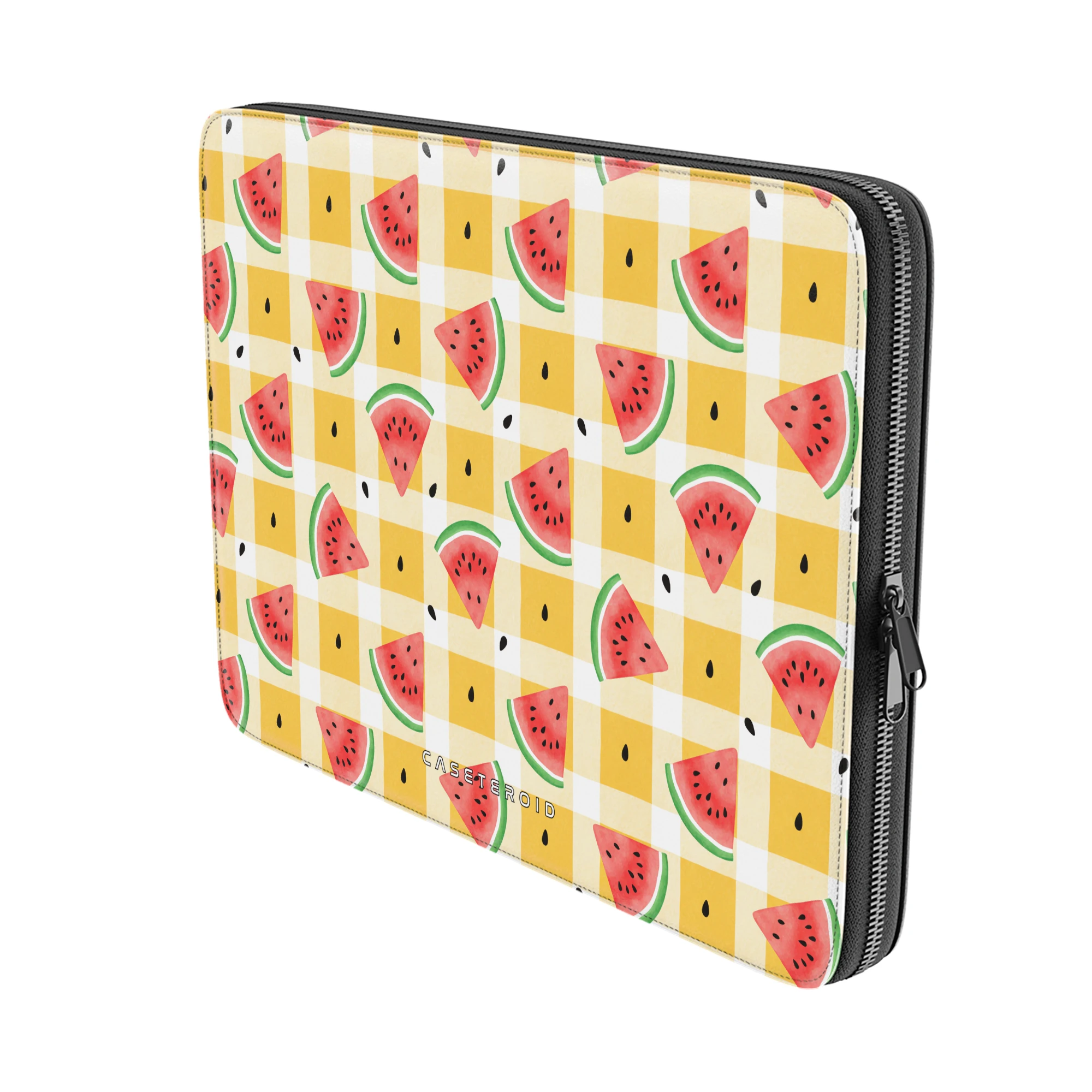Watermelon Picnic Laptop Sleeve_White_Black_15_Laptop Sleeve 1.psd_1.webp