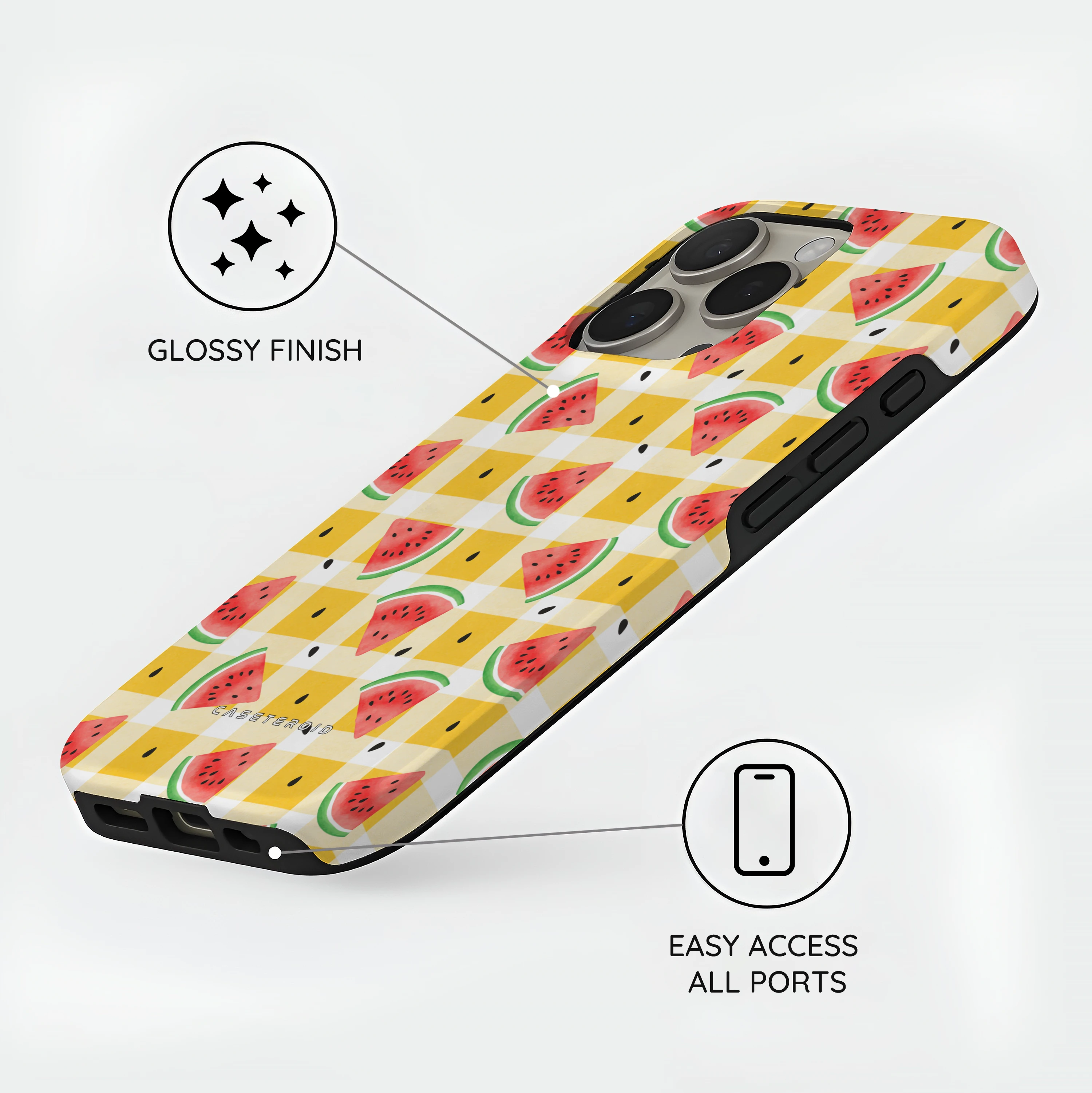Watermelon Picnic - iPhone 16 Pro Case