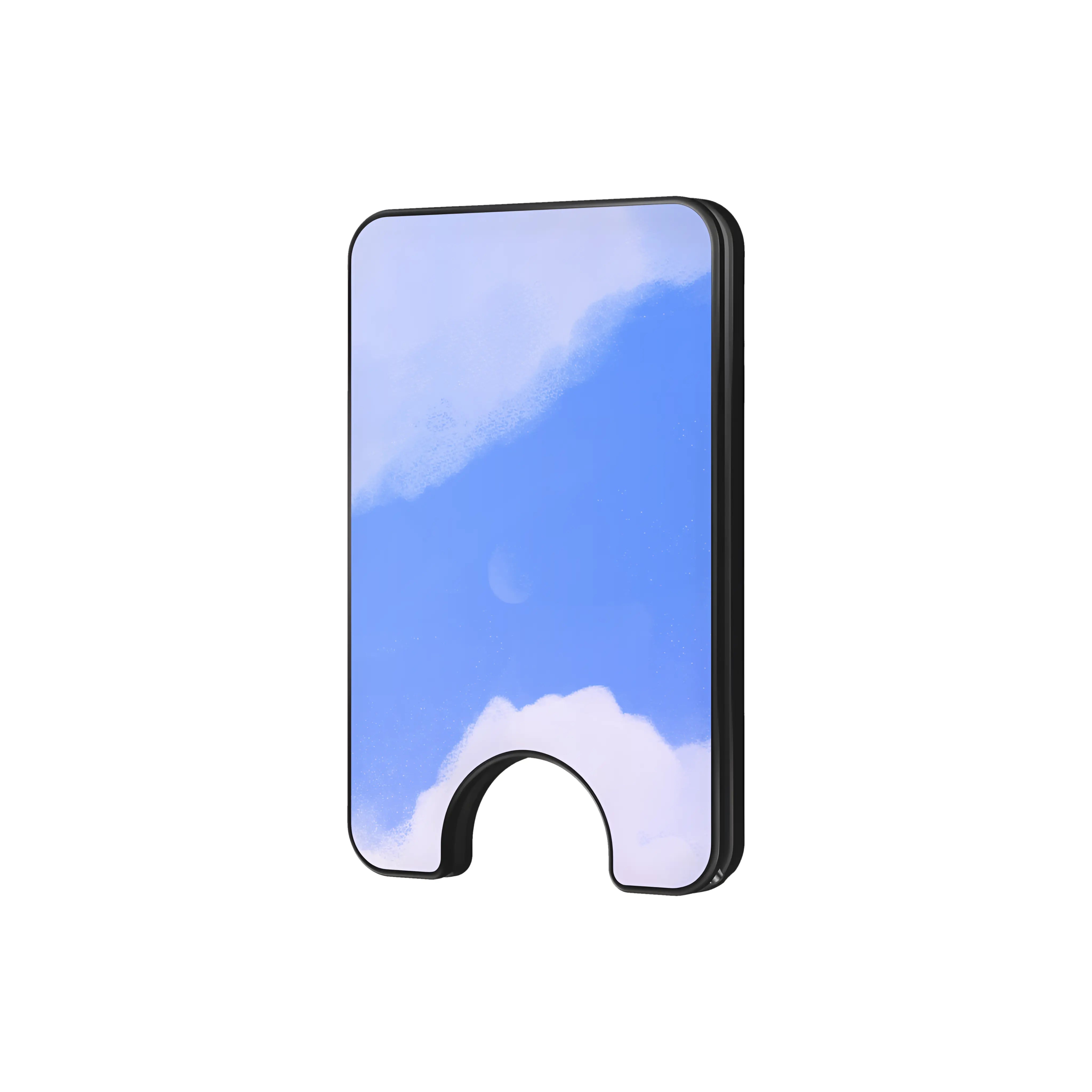 Whimsy Sky Cartoon - Magnetic Wallet & Stand
