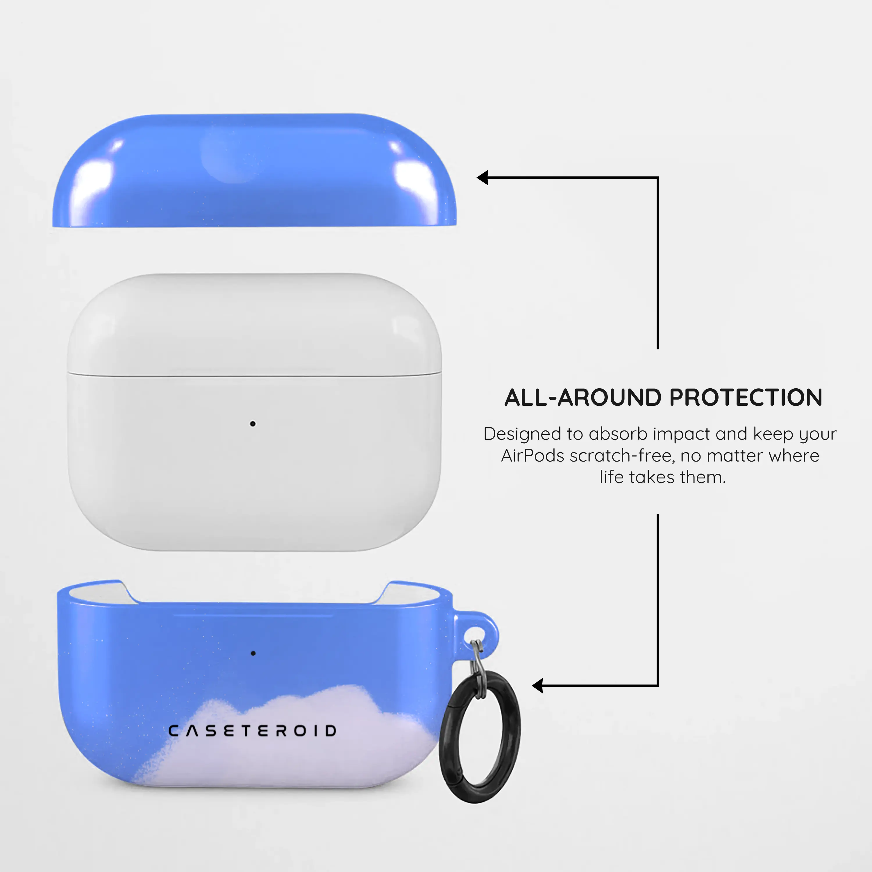 Whimsy Sky Cartoon - AirPods Pro Case