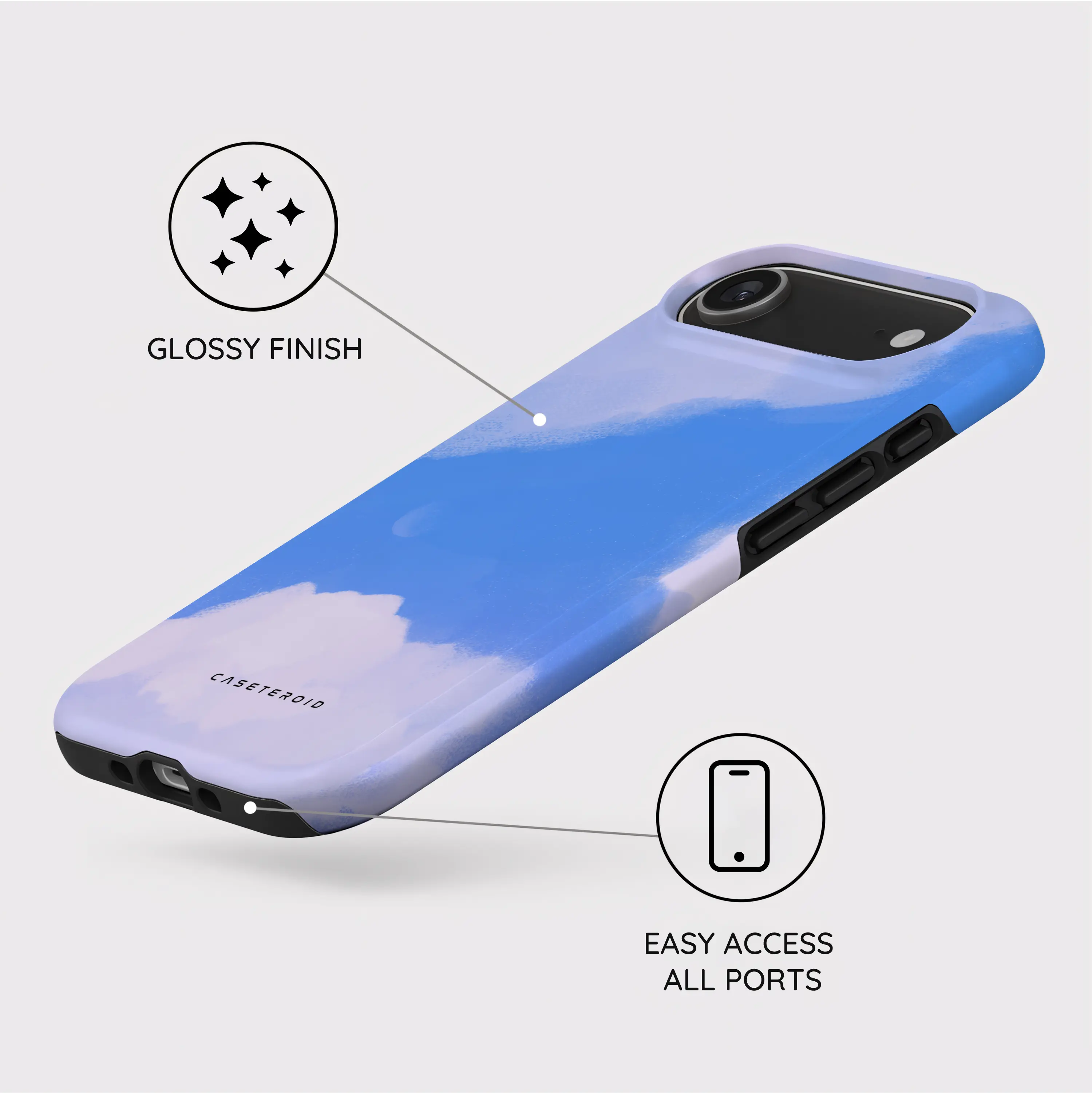 Whimsy Sky Cartoon - iPhone 17 Air Case