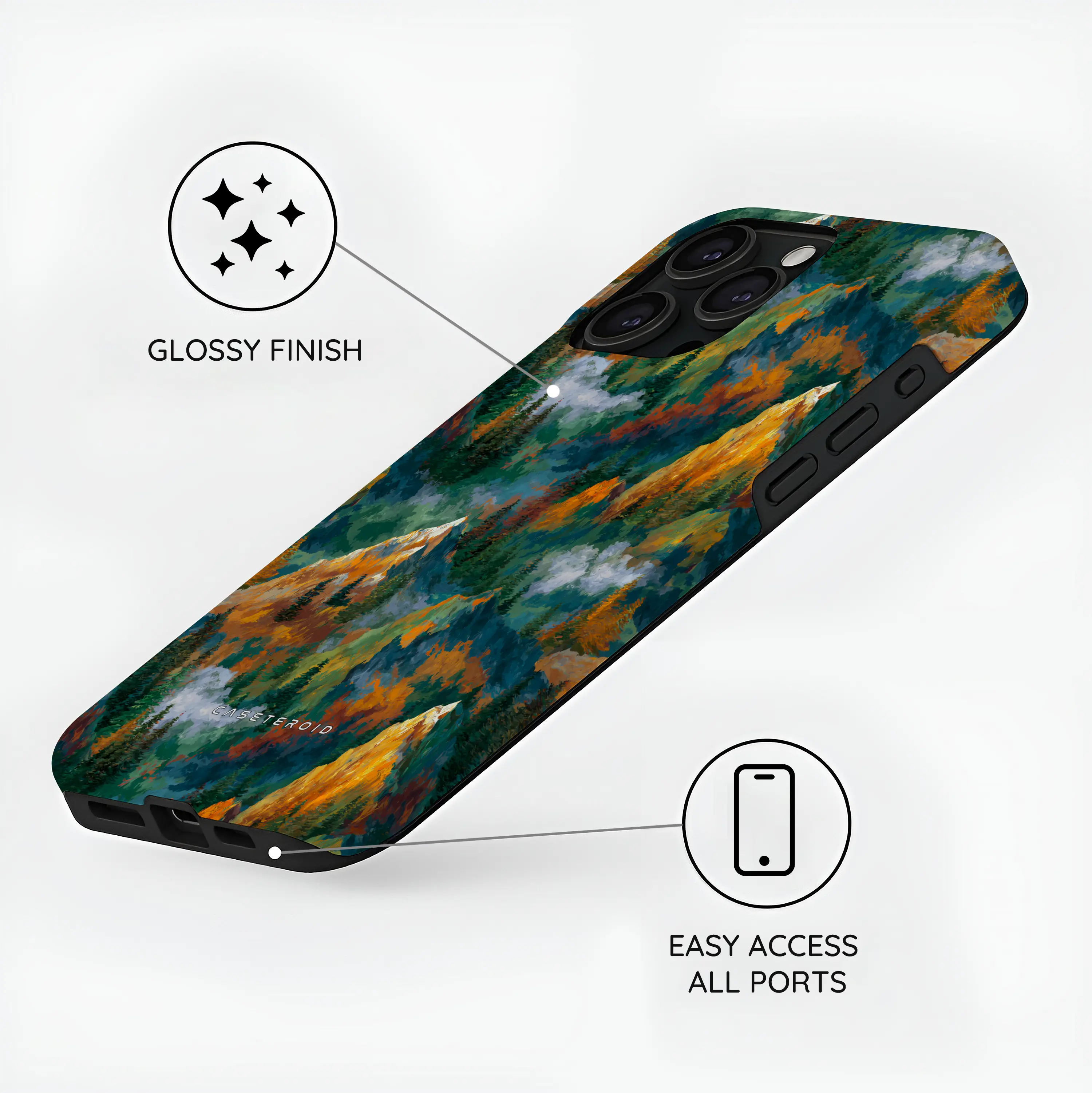 Wild Meridian - iPhone 15 Pro Case