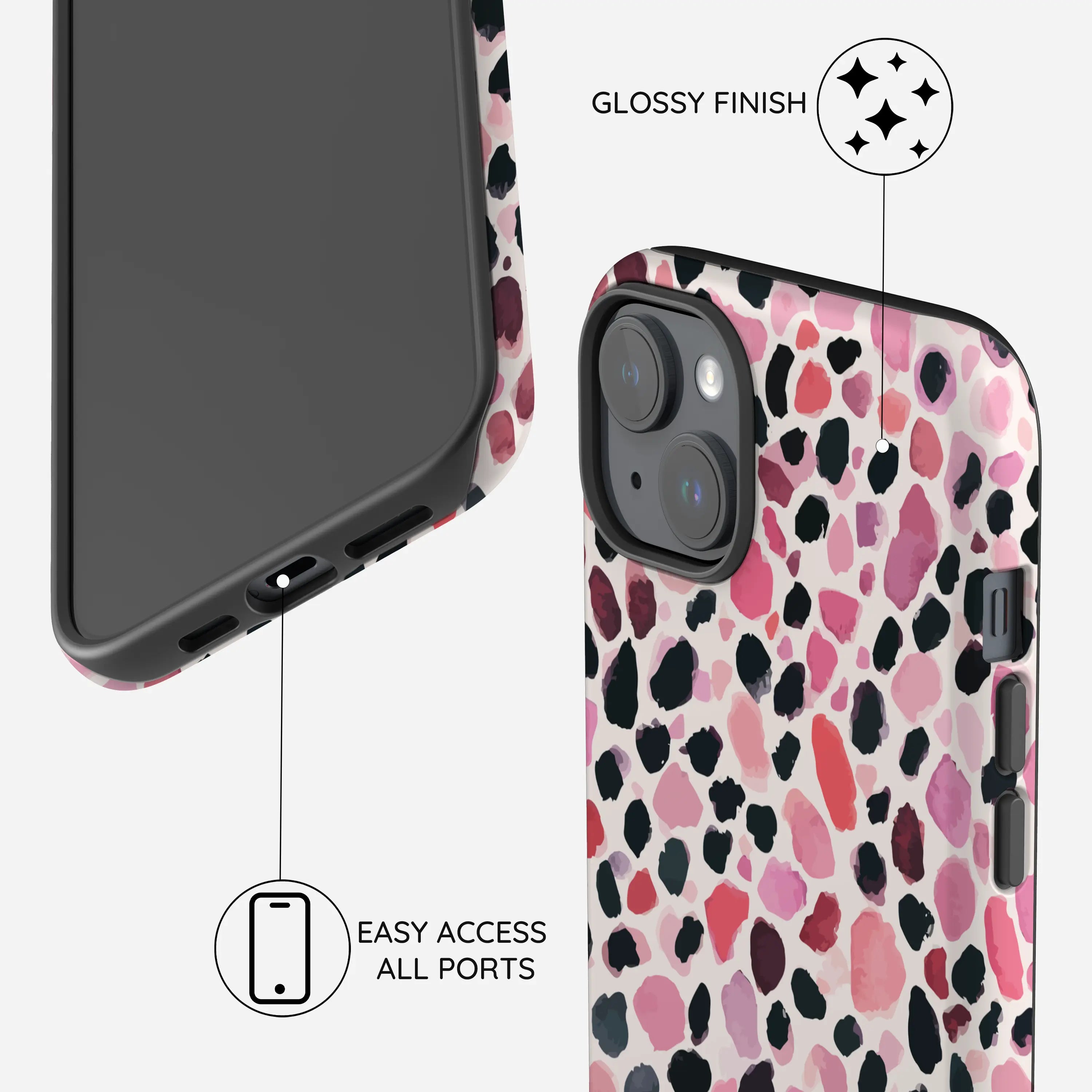 Wild Blush - iPhone 15 Plus Case