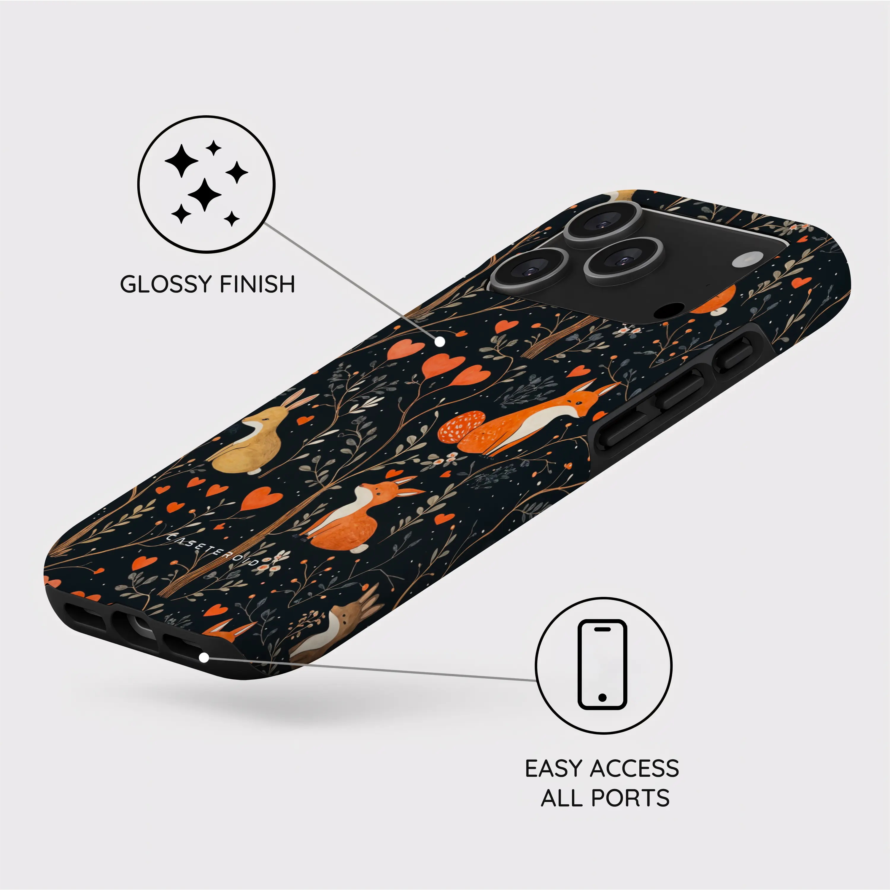 Wild at Heart - iPhone 17 Pro Case