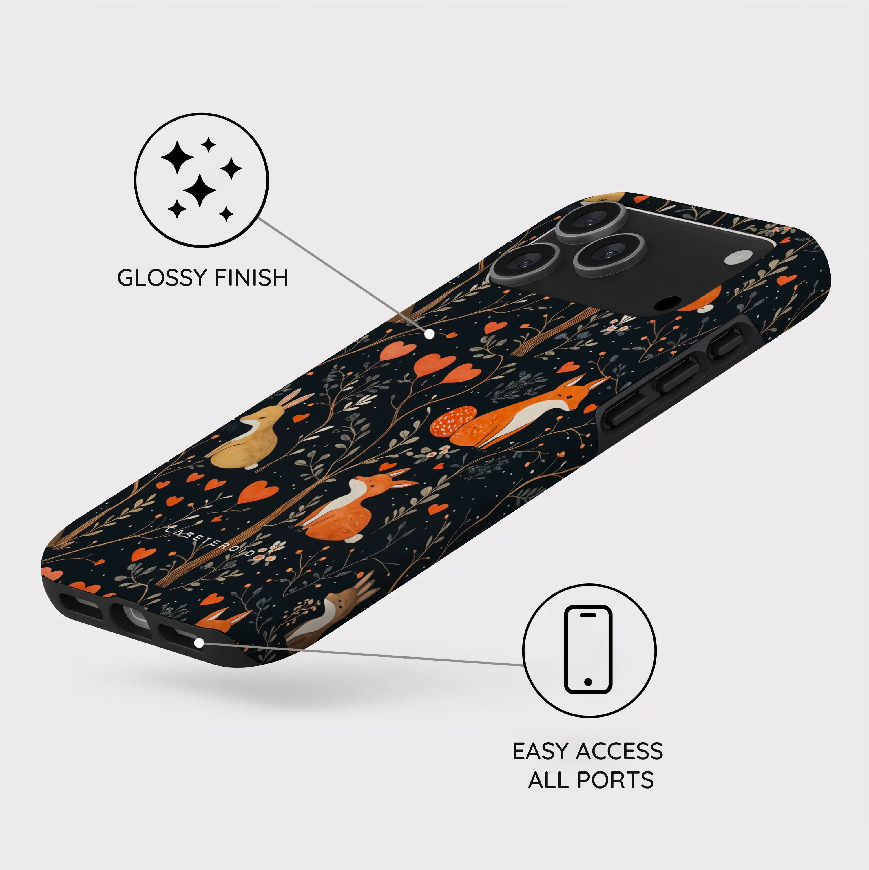 Wild at Heart - iPhone 17 Pro Max Case