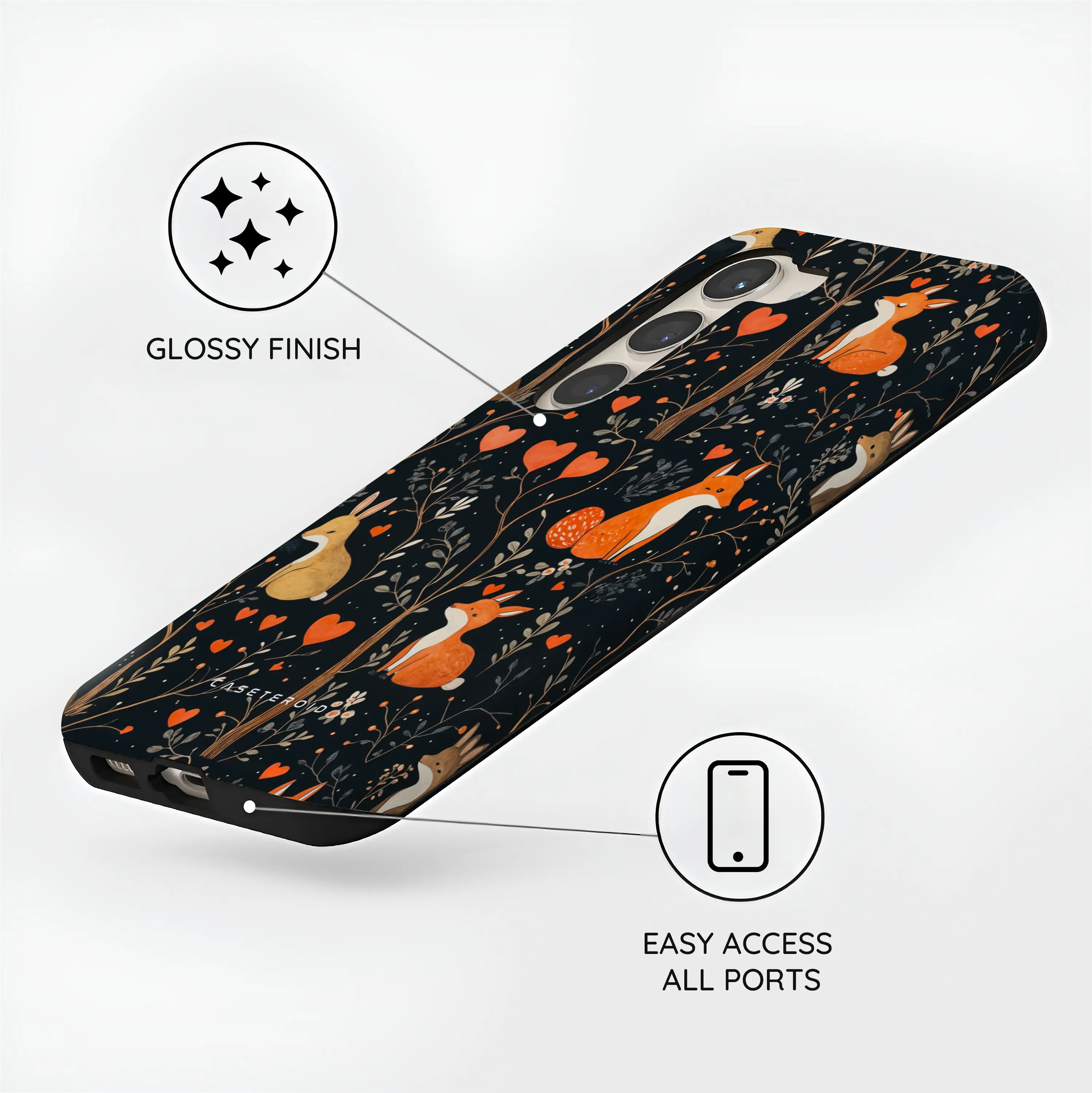 Wild at Heart - Samsung Galaxy S23 Plus Case