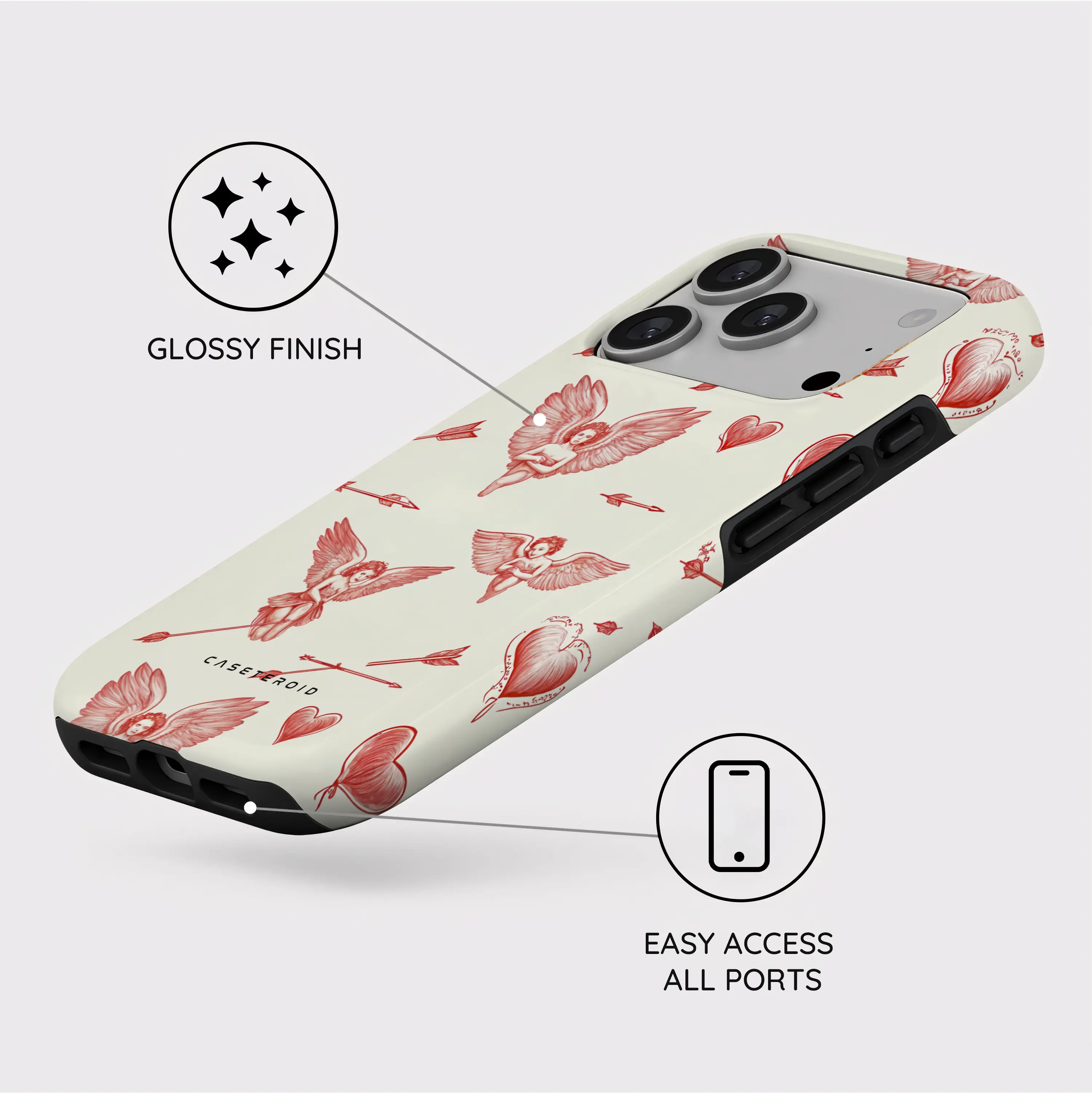 Wings of Love - iPhone 17 Pro Case