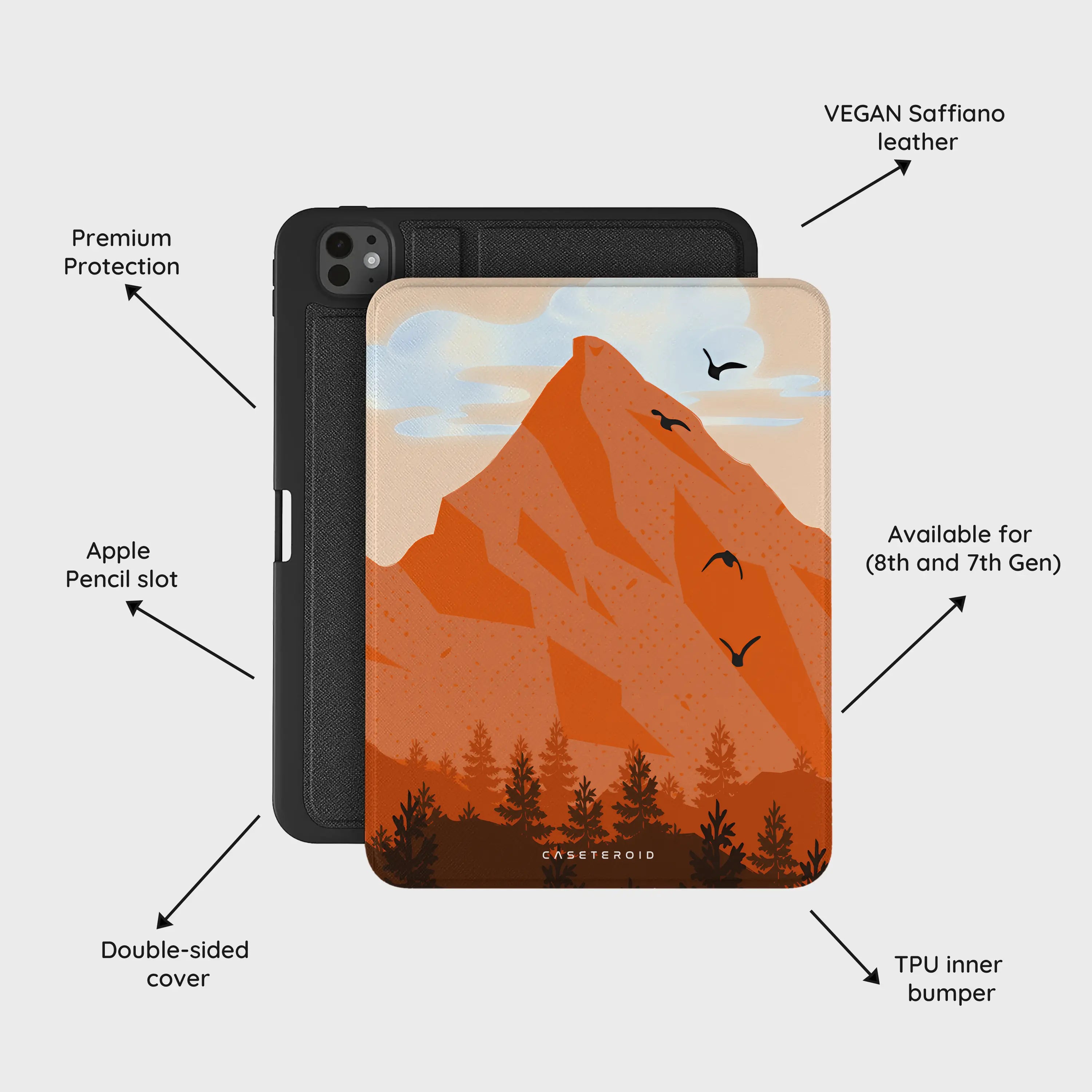 Woodland Peaks - iPad Pro 11 (8th/7th Gen) Case