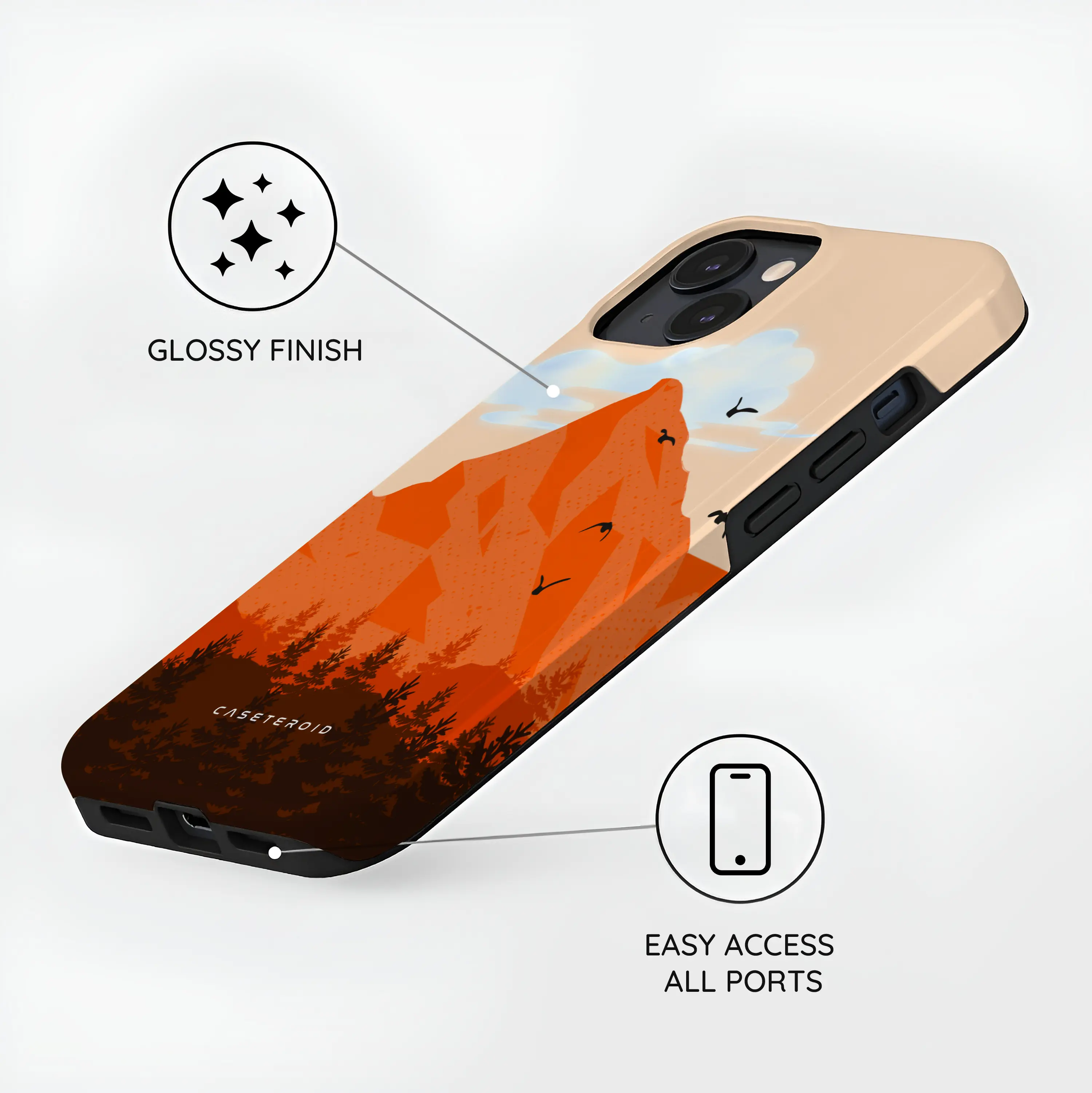 Woodland Peaks - iPhone 13 Case