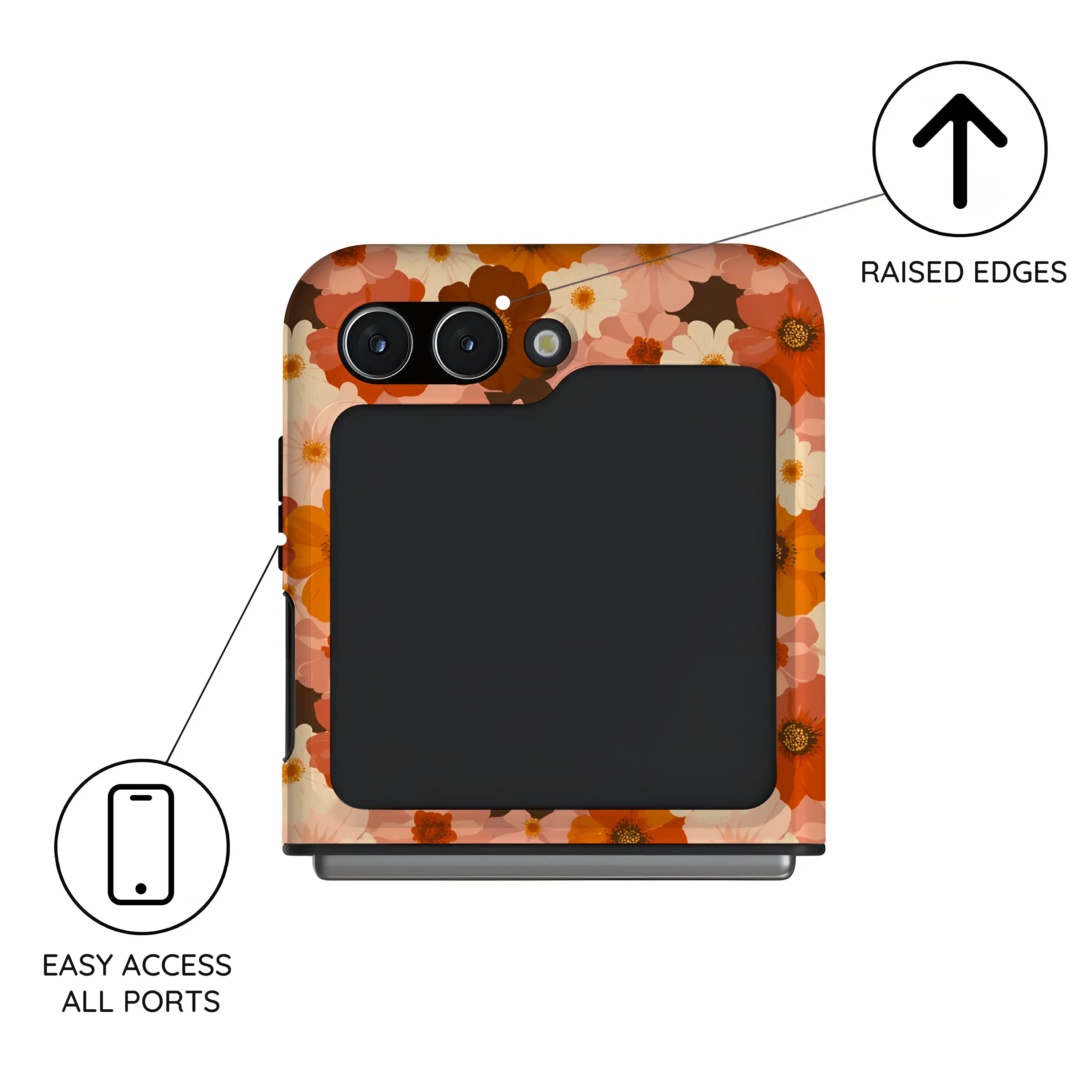 Ember Garden - Samsung Galaxy Z Flip 5 Case