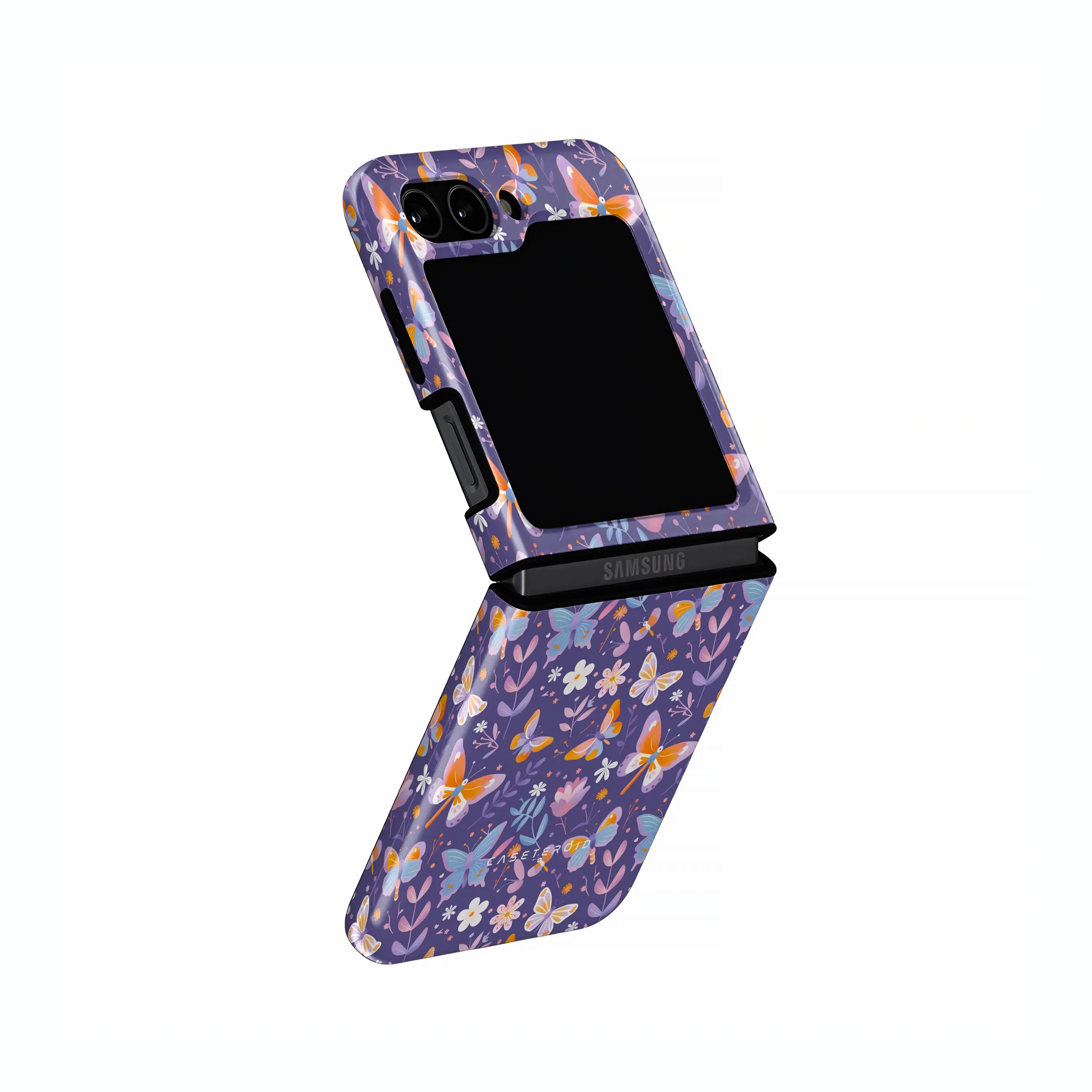Violet Flutter - Samsung Galaxy Z Flip 5 Case