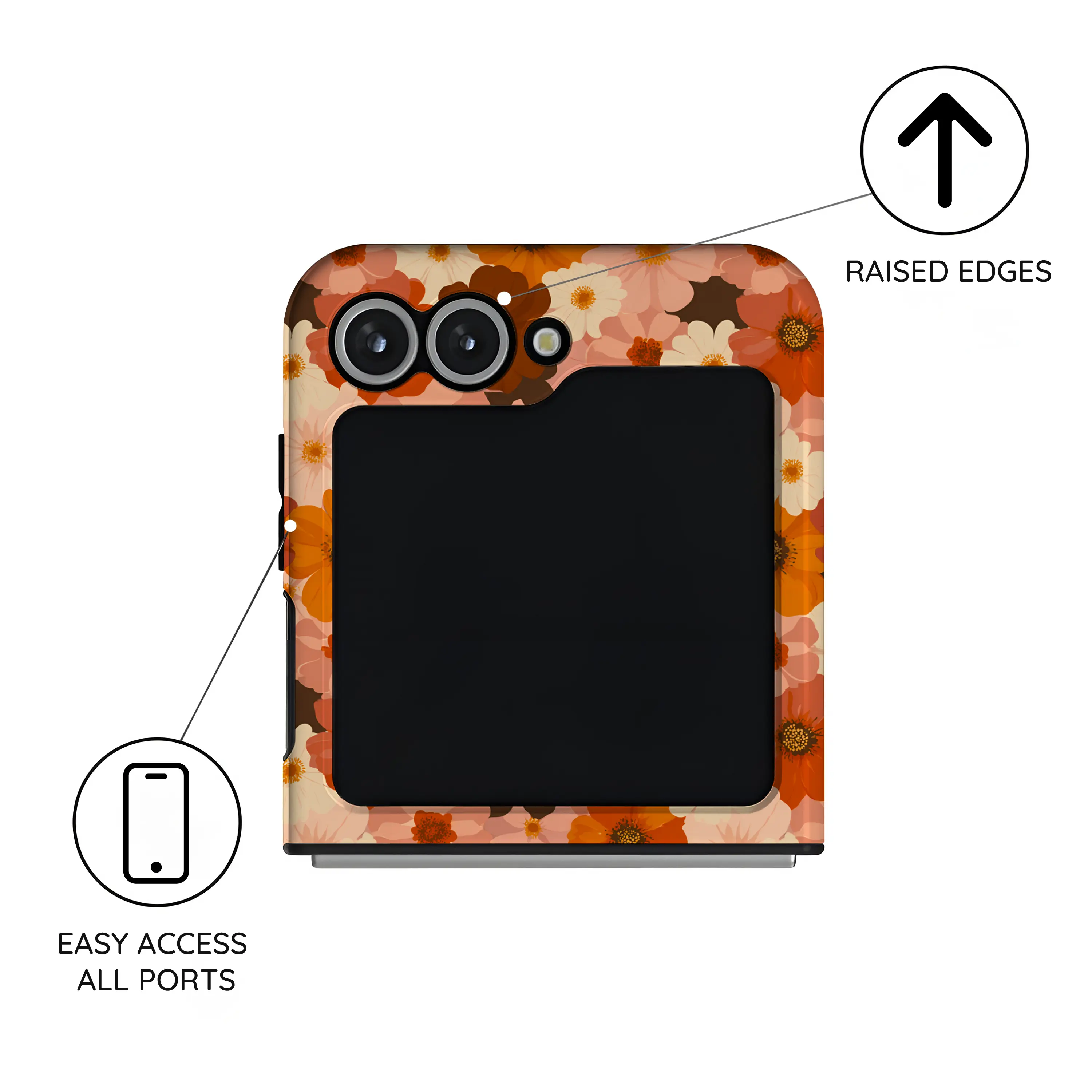 Ember Garden - Samsung Galaxy Z Flip 6 Case