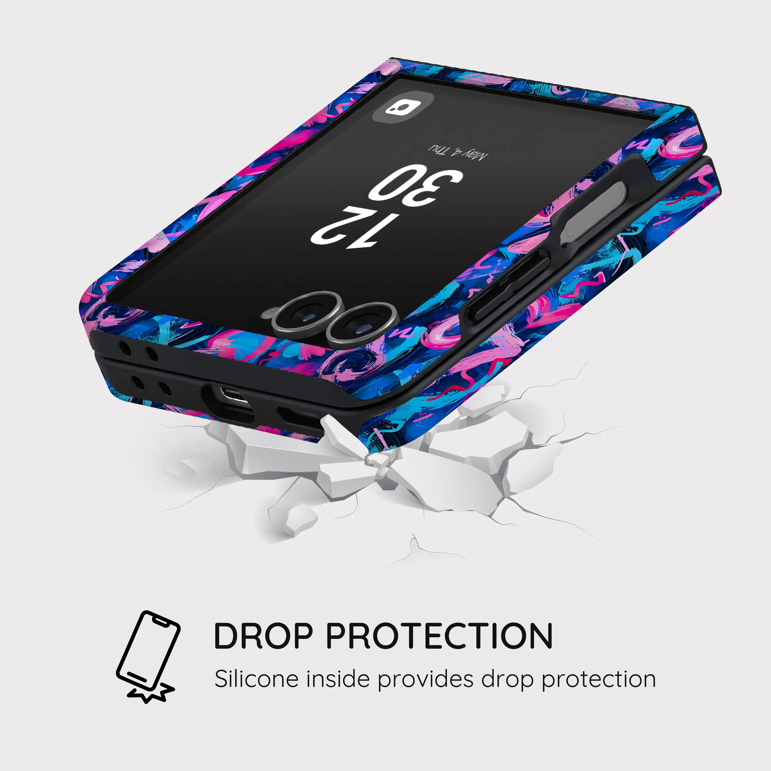 Midnight Pulse - Samsung Galaxy Z Flip 7 Case