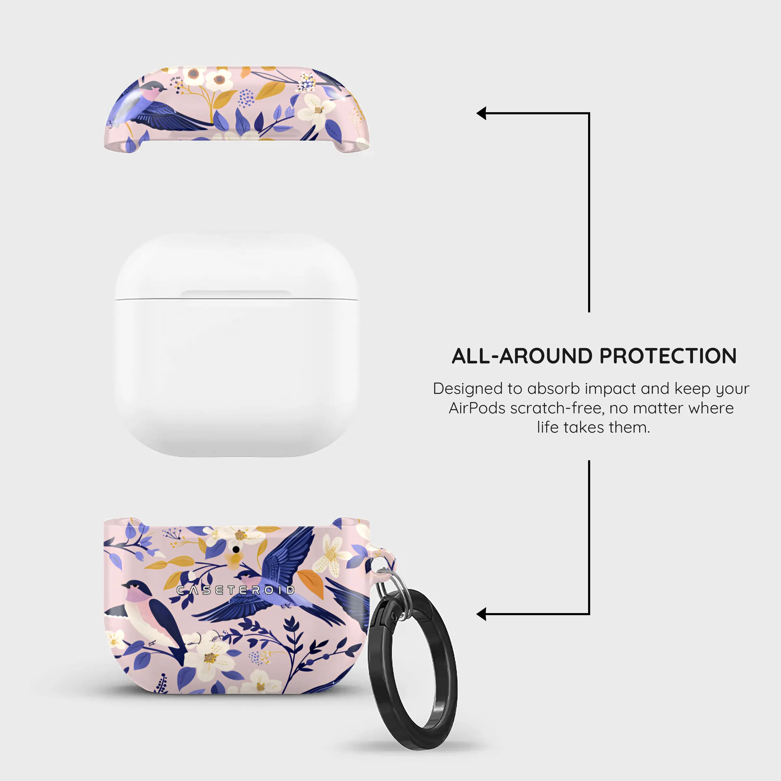 Indigo Serenade - AirPods 4 Case