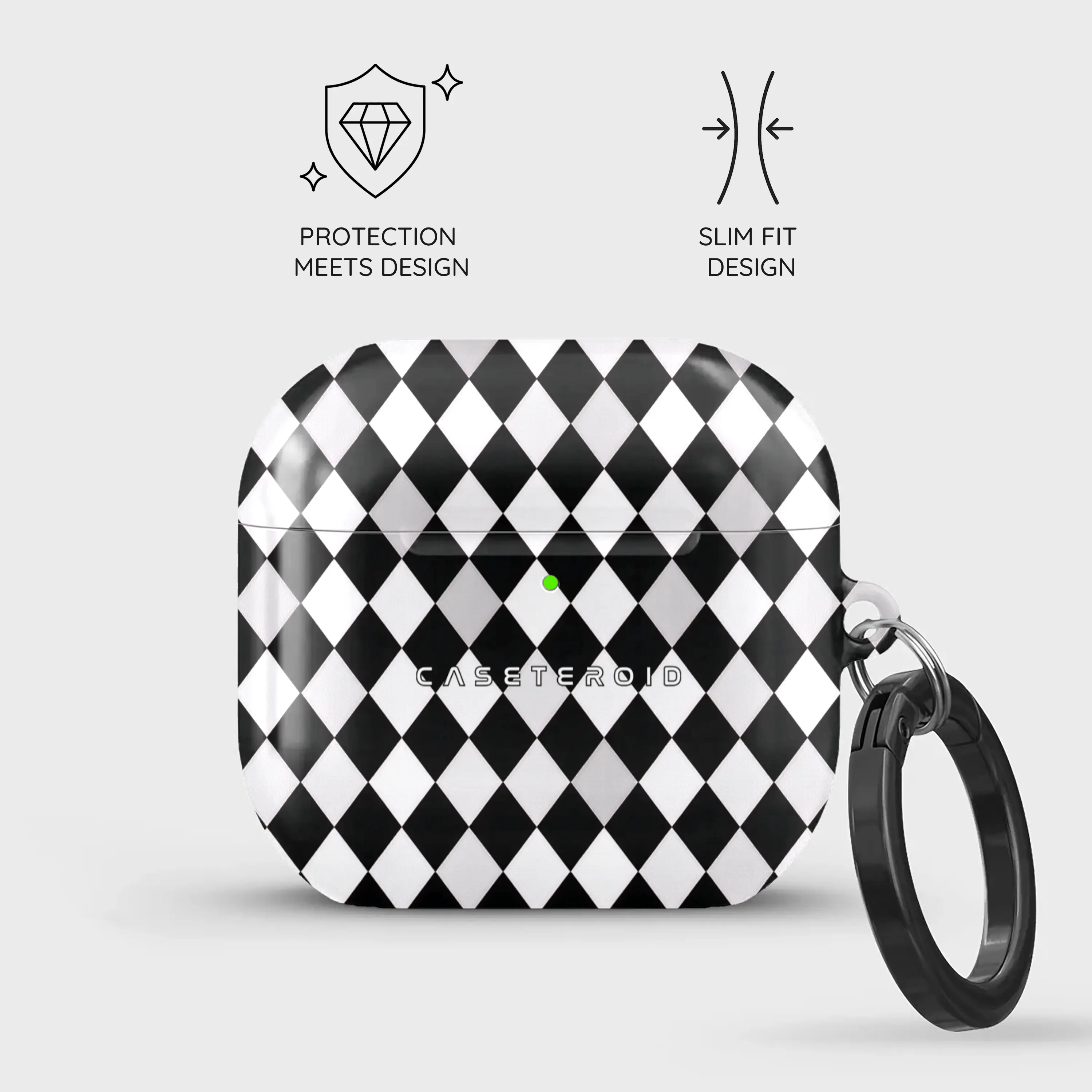 Noir Diamonds - AirPods 4 Case