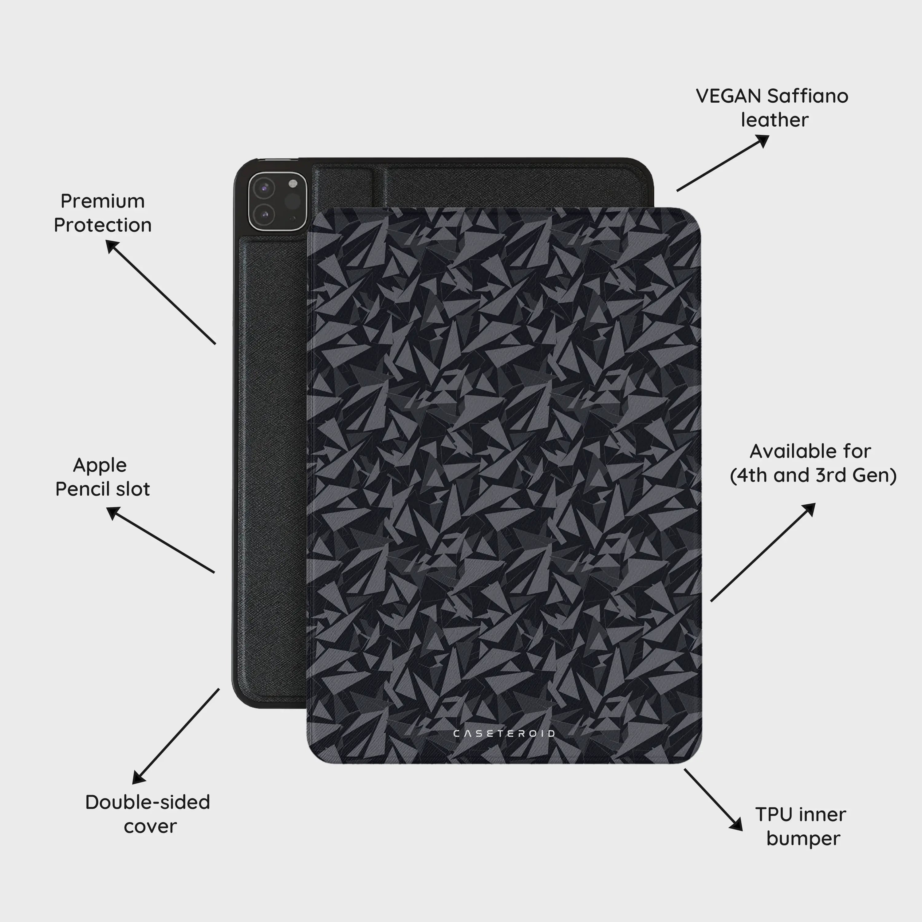 Fracture - iPad Pro 12.9 (4th/3rd Gen) Case