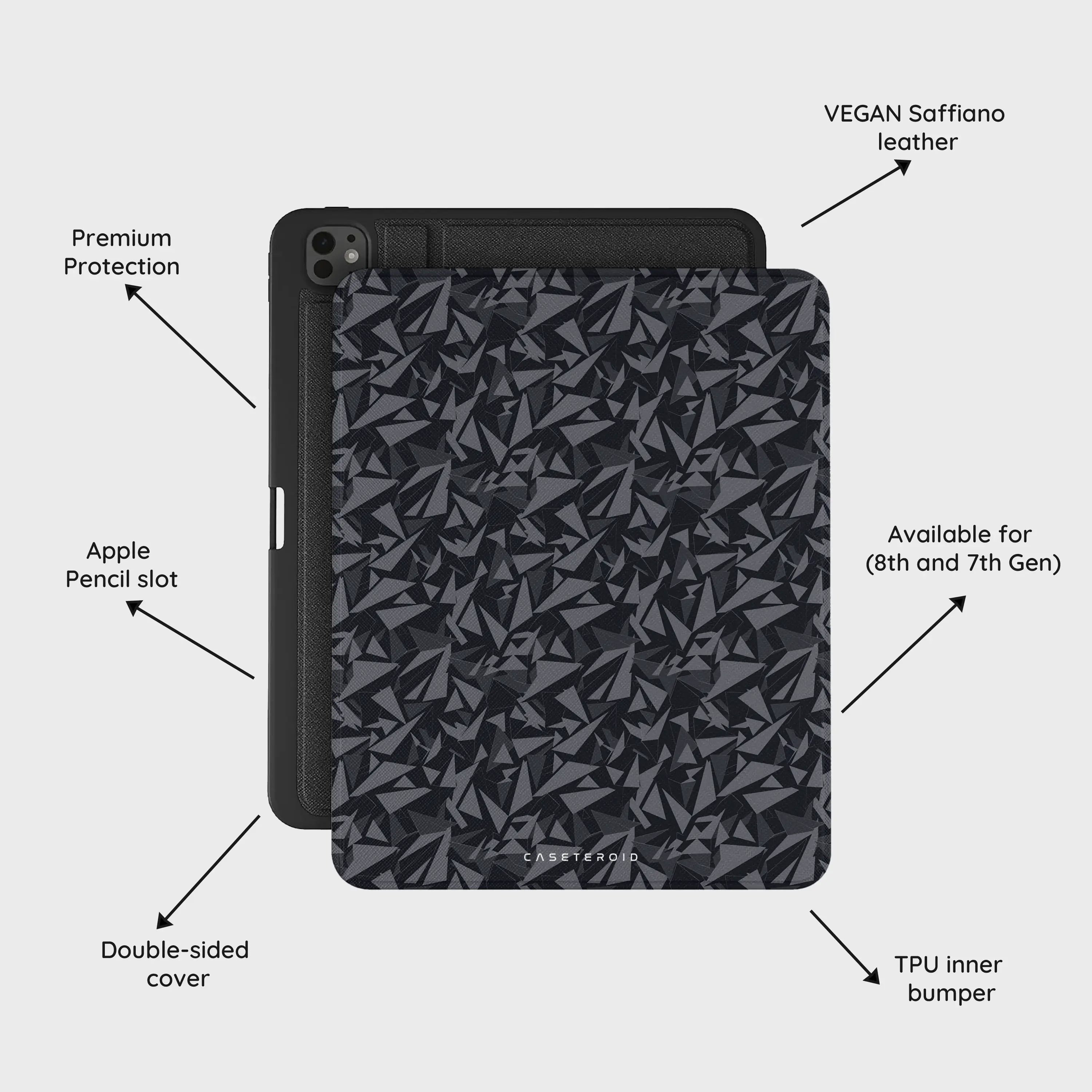 Fracture - iPad Pro 13 (8th/7th Gen) Case