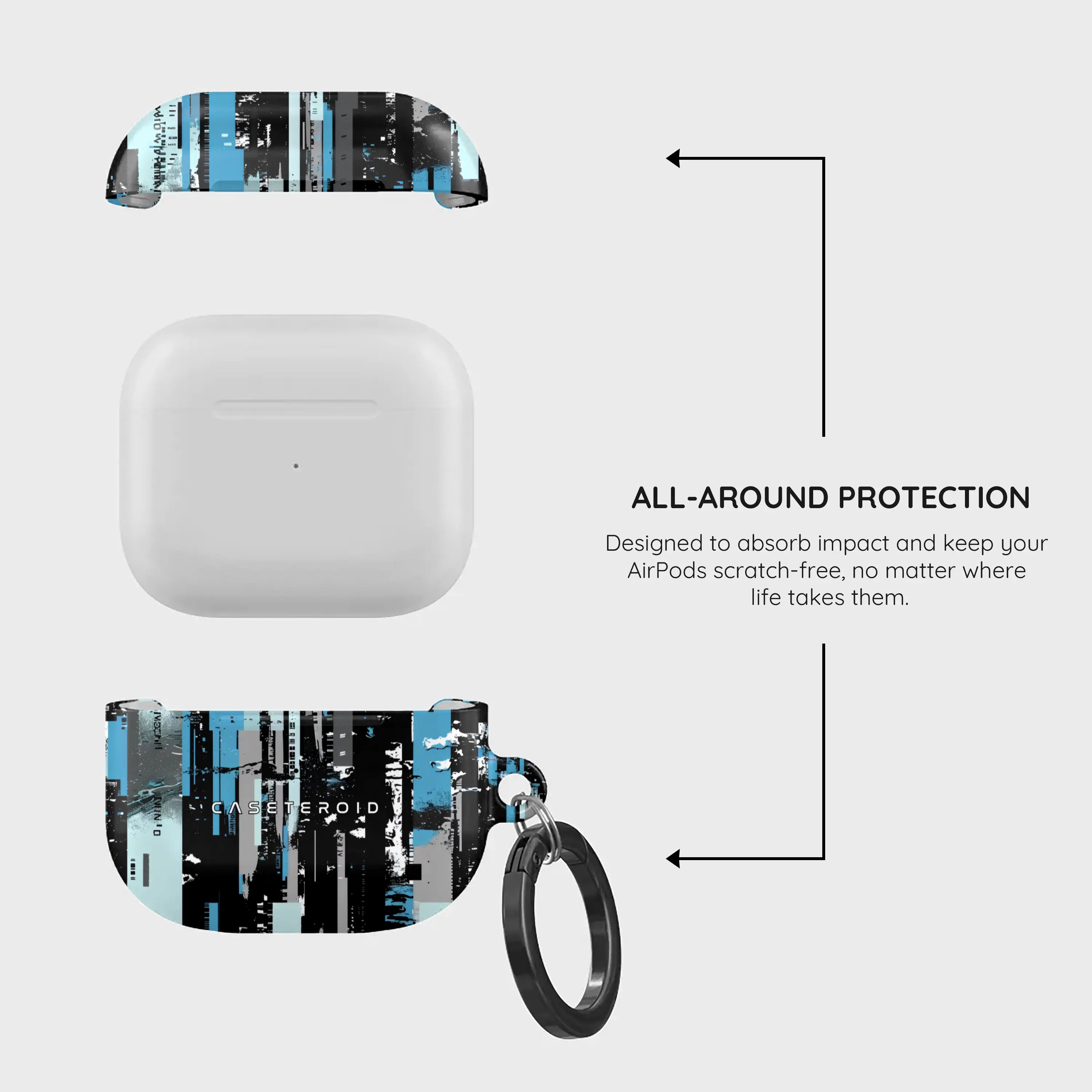 Glitch Matrix - AirPods 3 Case
