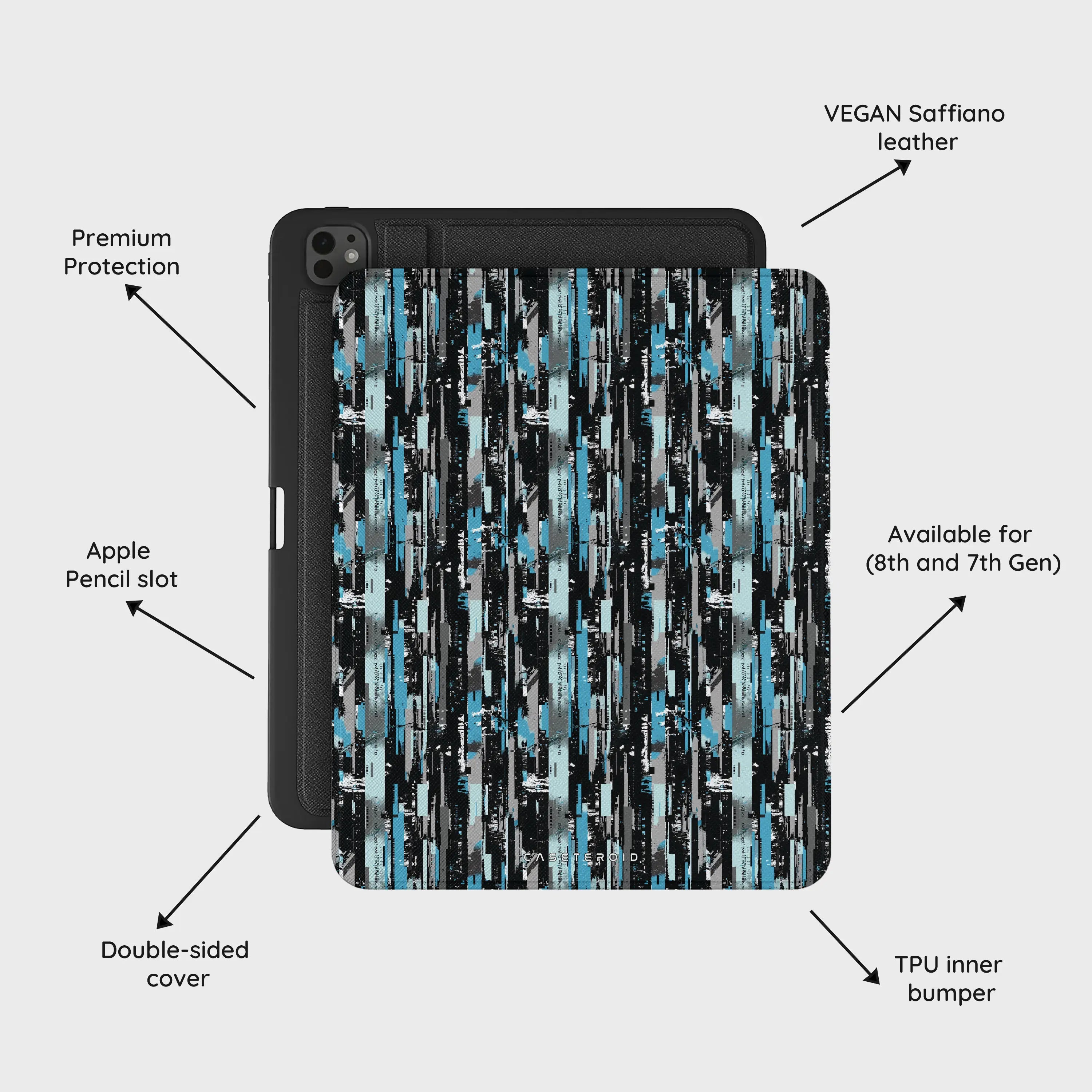 Glitch Matrix - iPad Pro 13 (8th/7th Gen) Case