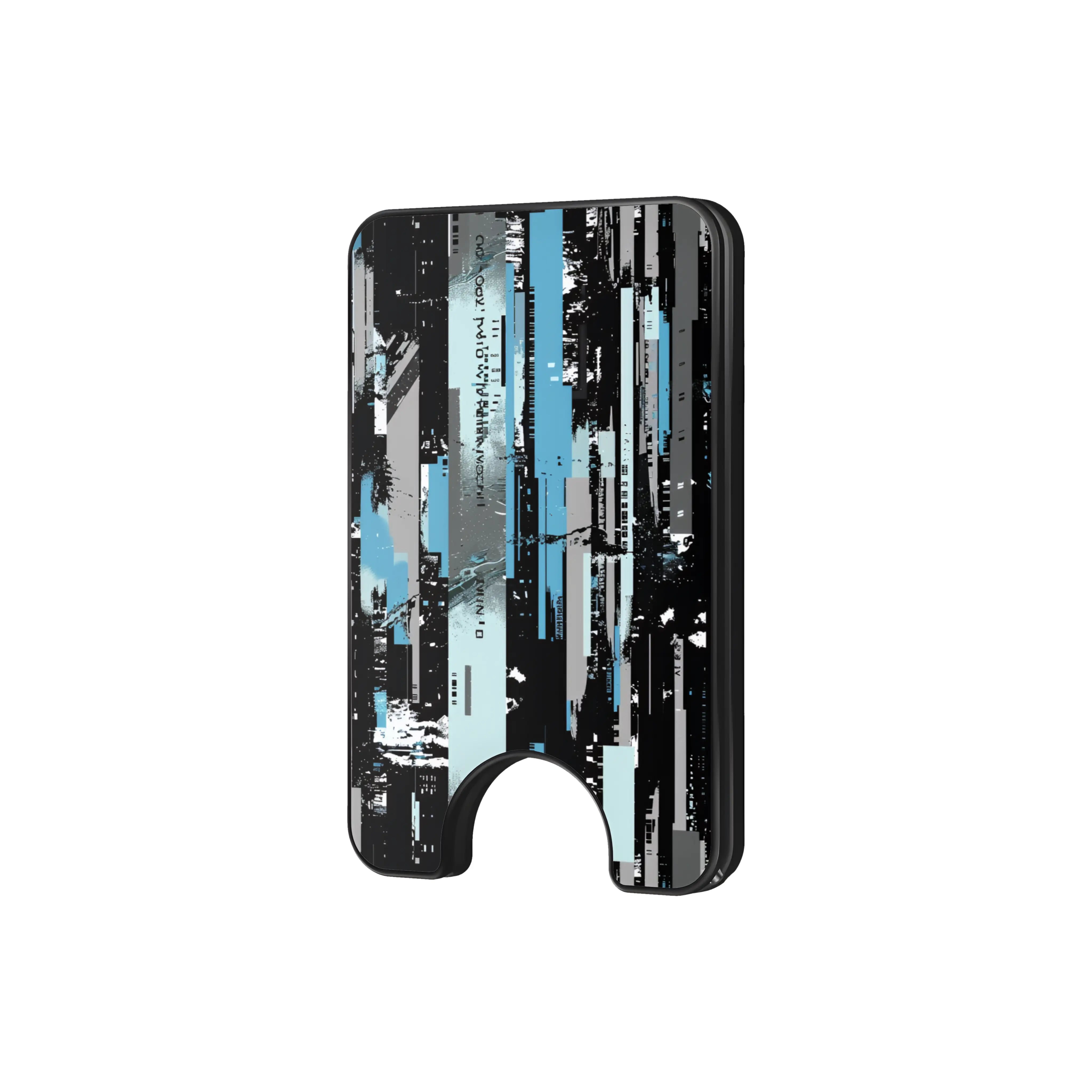 Glitch Matrix - Magnetic Wallet & Stand