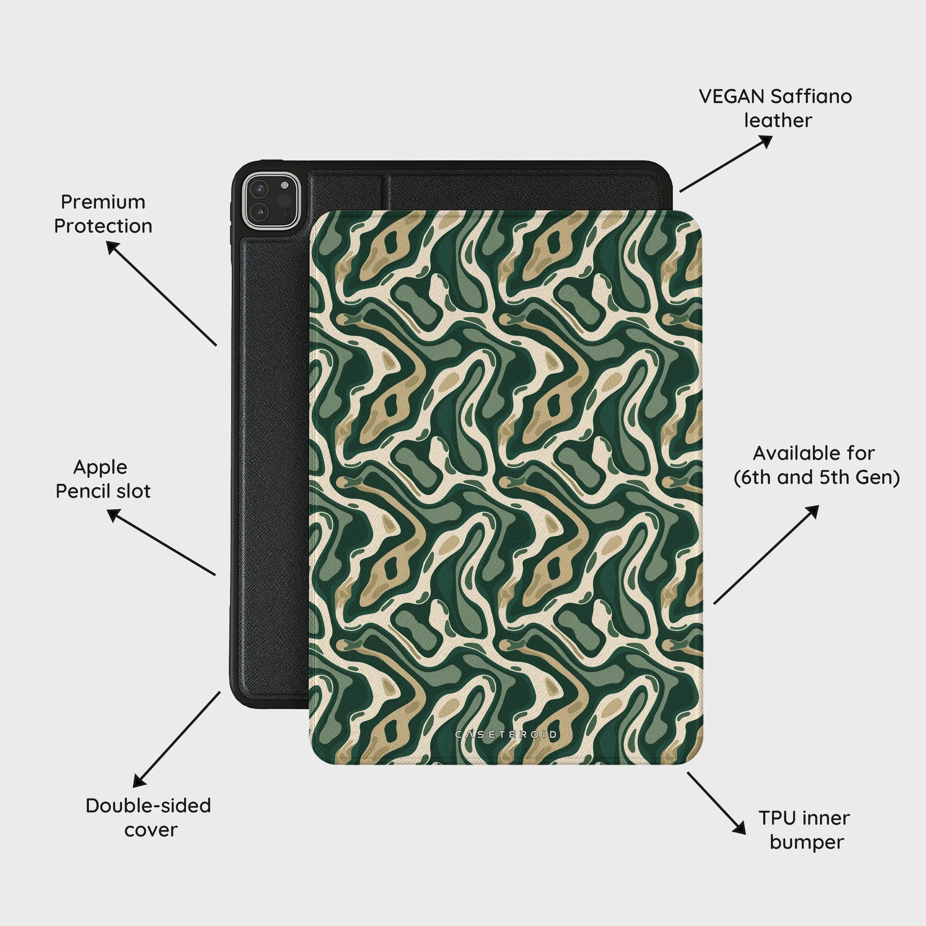 Terra Flow - iPad Pro 12.9 (6th/5th Gen) Case