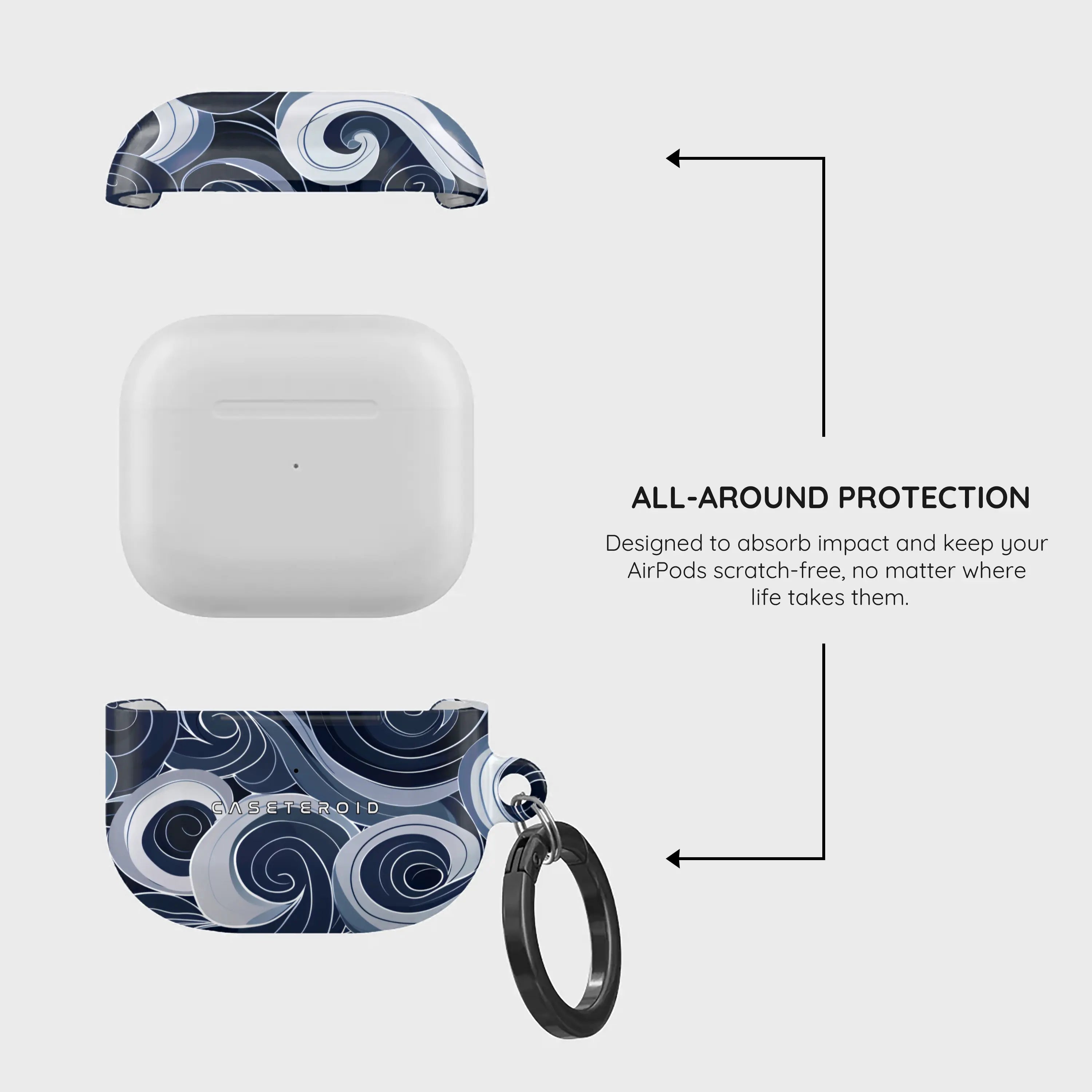 Deep Spiral - AirPods 3 Case