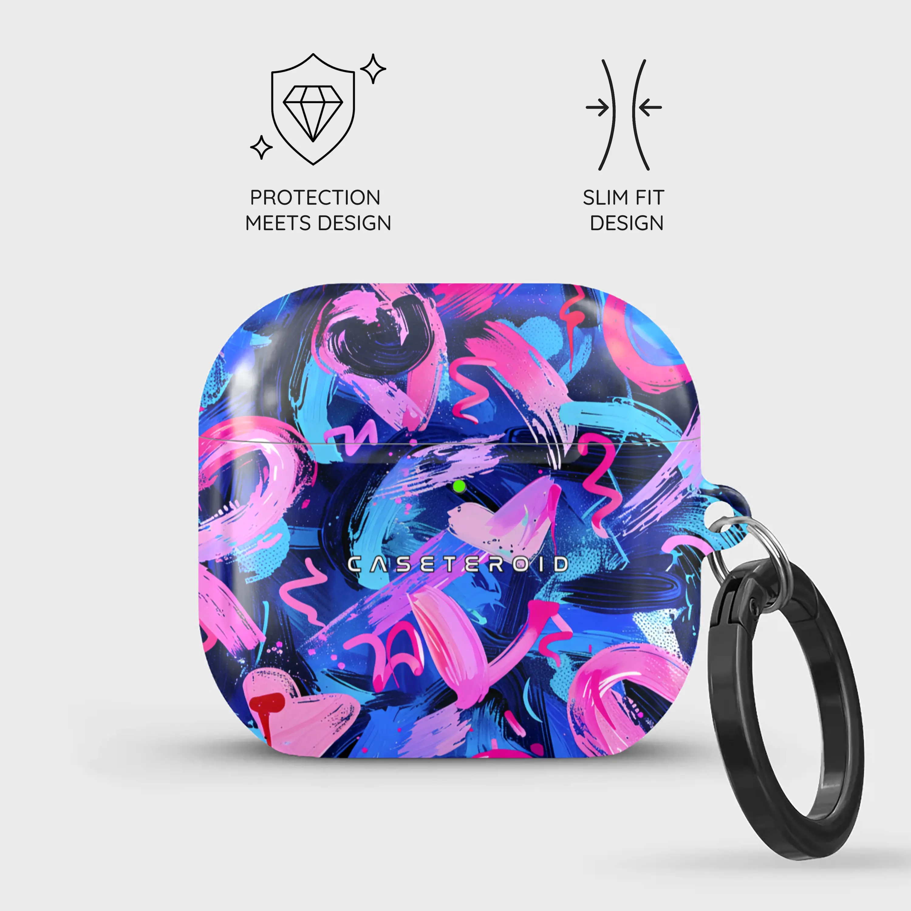 Midnight Pulse - AirPods 4 Case