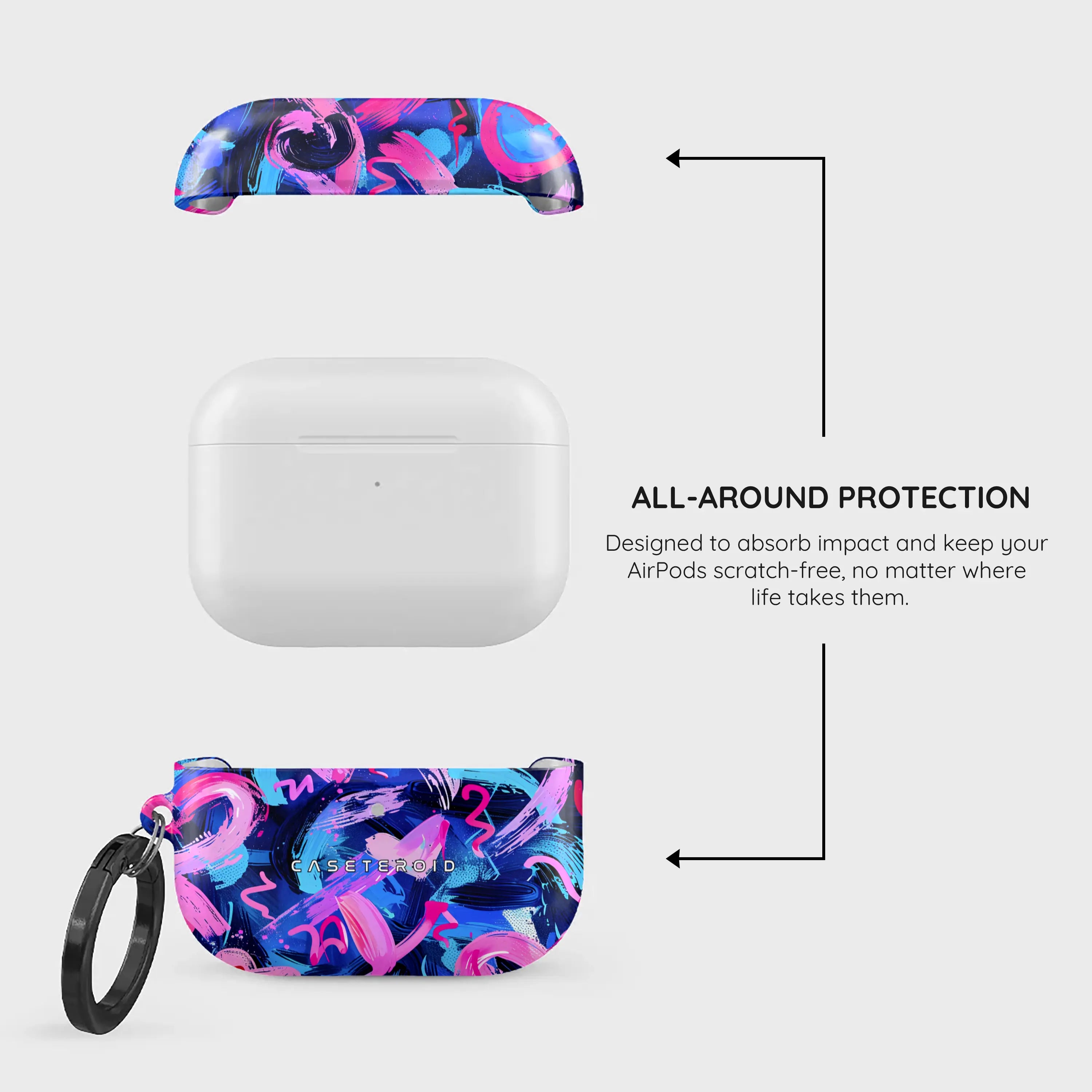 Midnight Pulse - AirPods Pro 3 Case