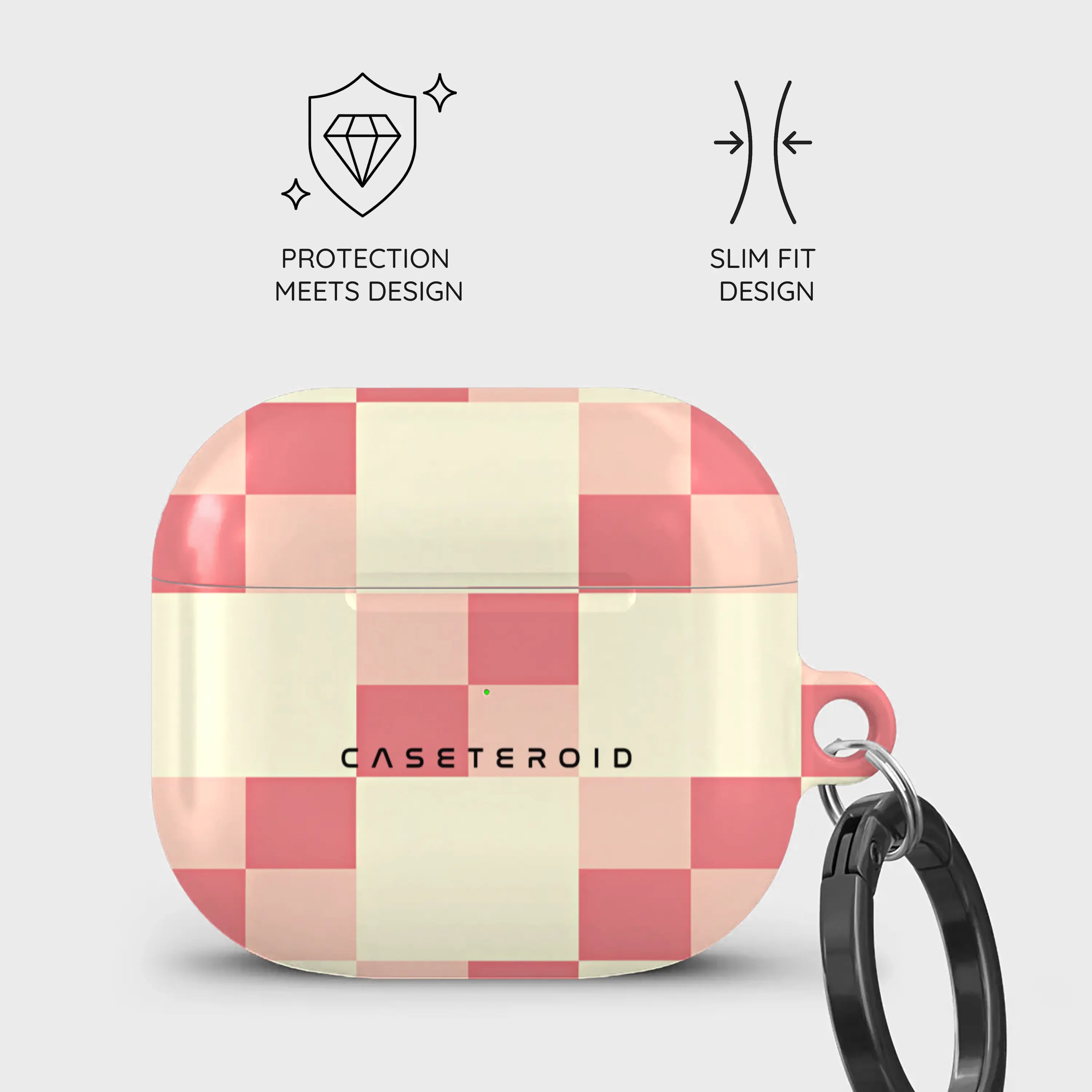 Blush Grid - AirPods 3 Case