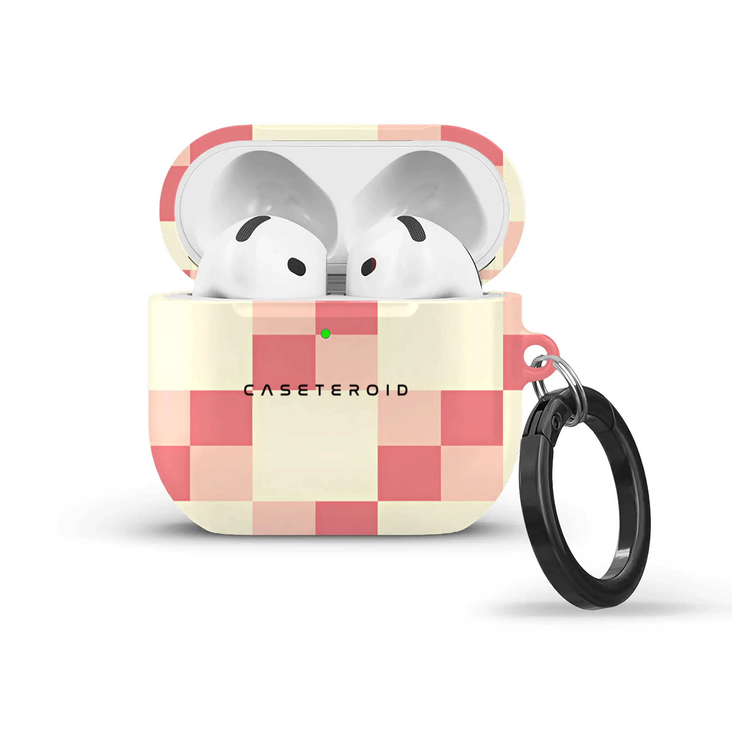 Blush Grid - AirPods 4 Case