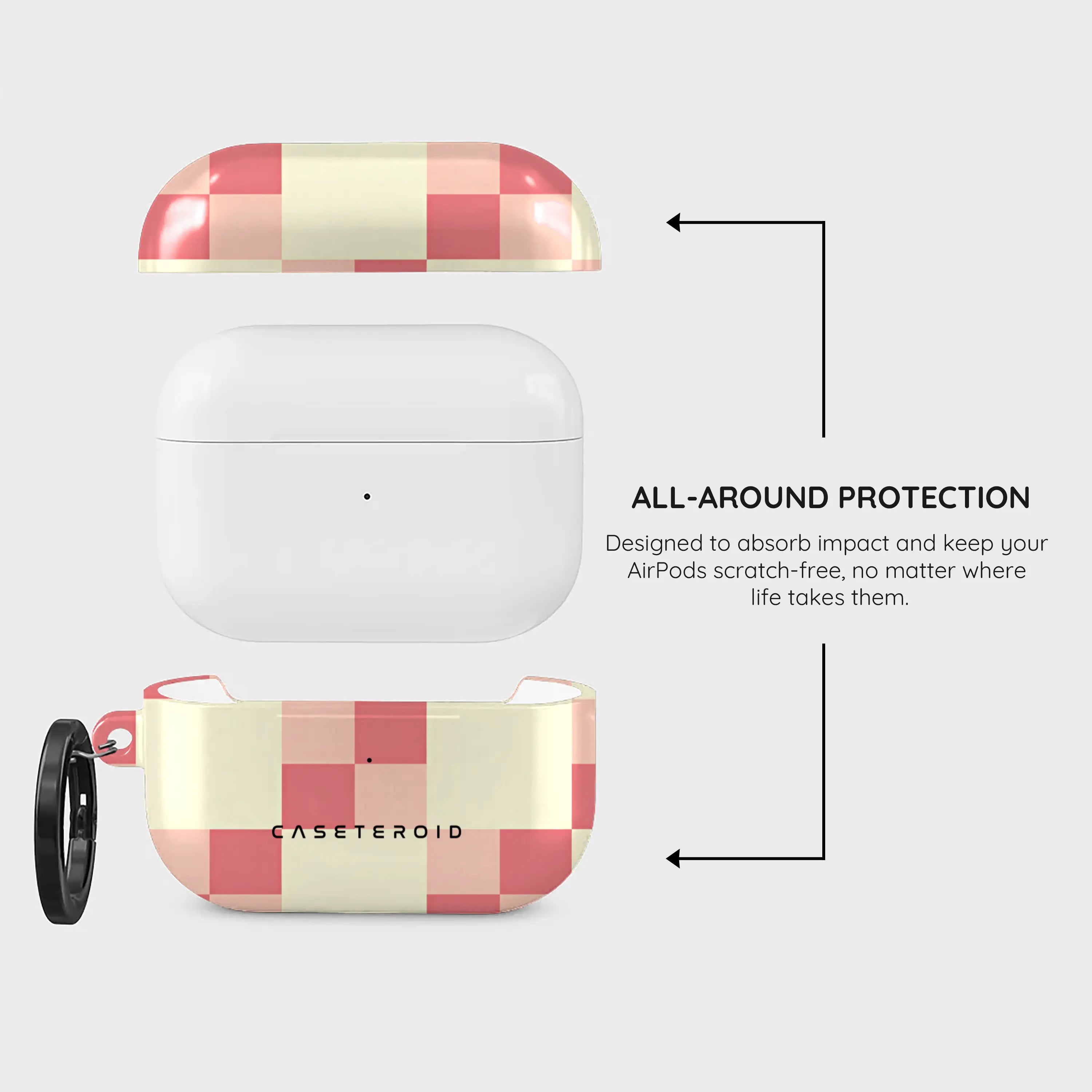 Blush Grid - AirPods Pro 2 Case