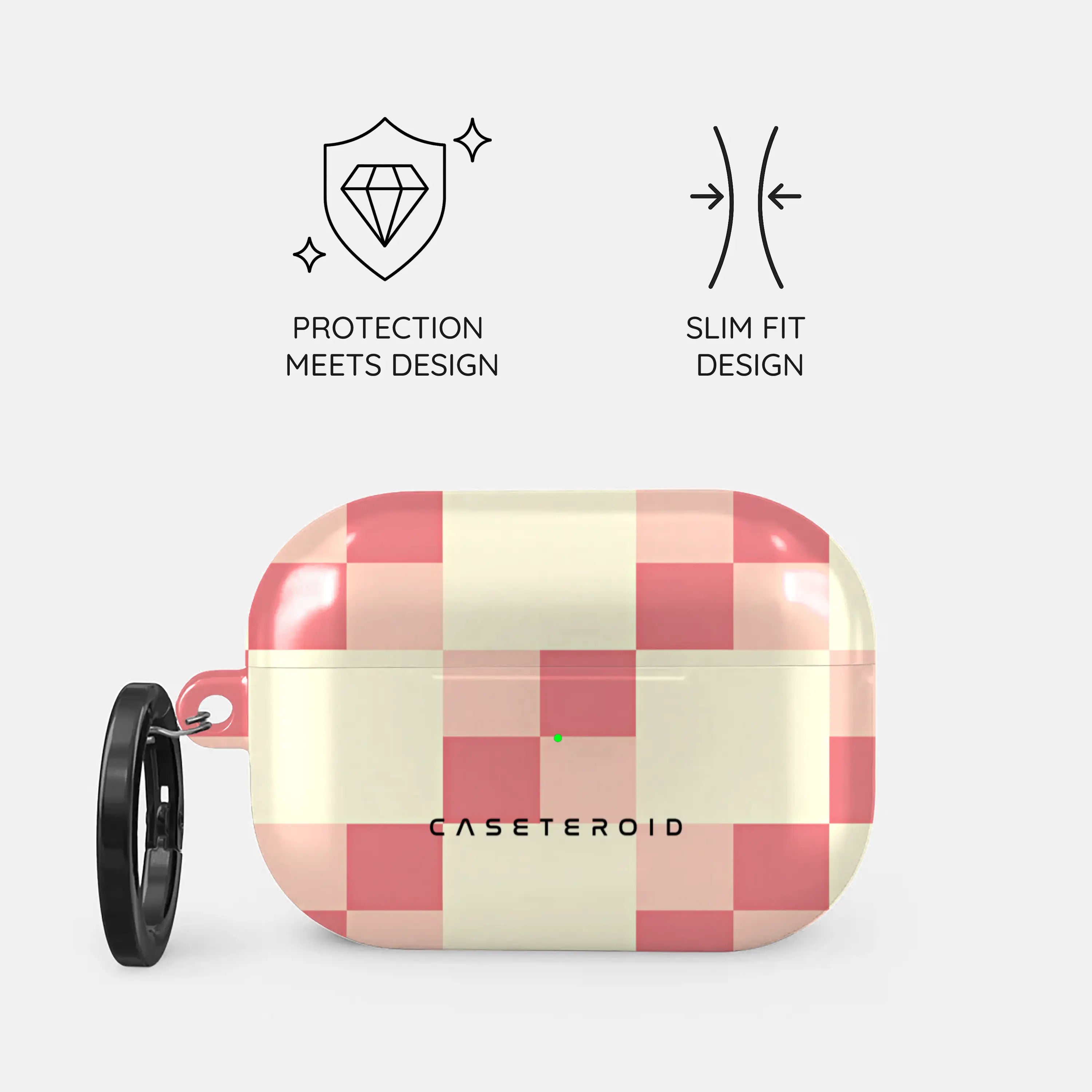 Blush Grid - AirPods Pro 2 Case