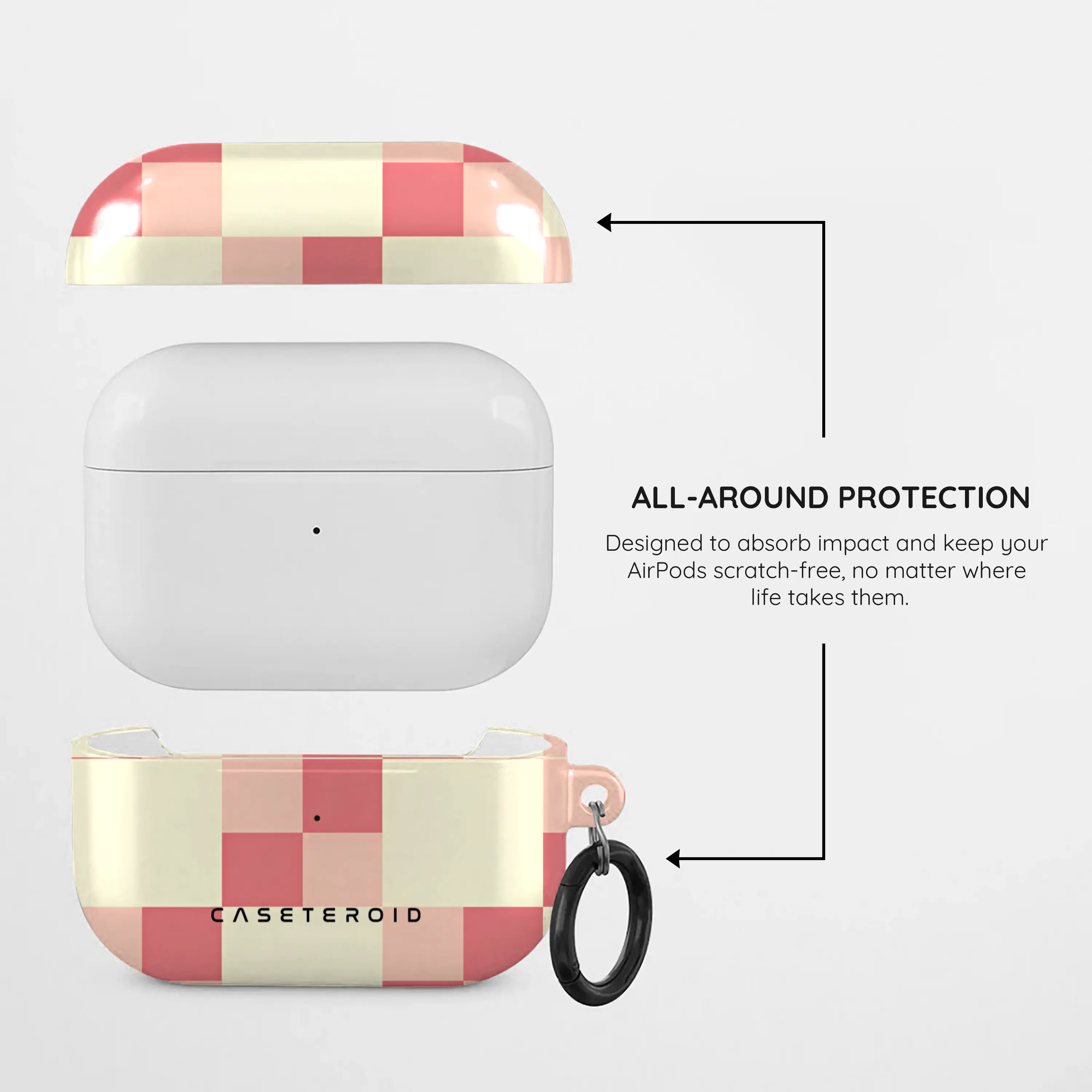 Blush Grid - AirPods Pro Case