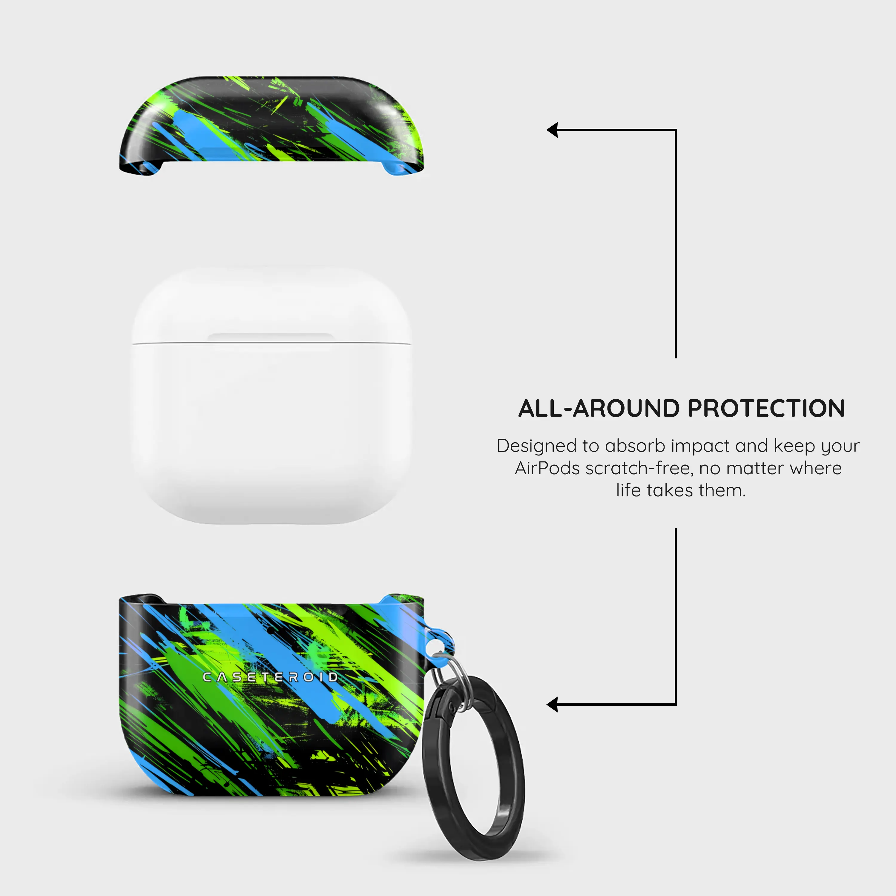 Paint Rush - AirPods 4 Case