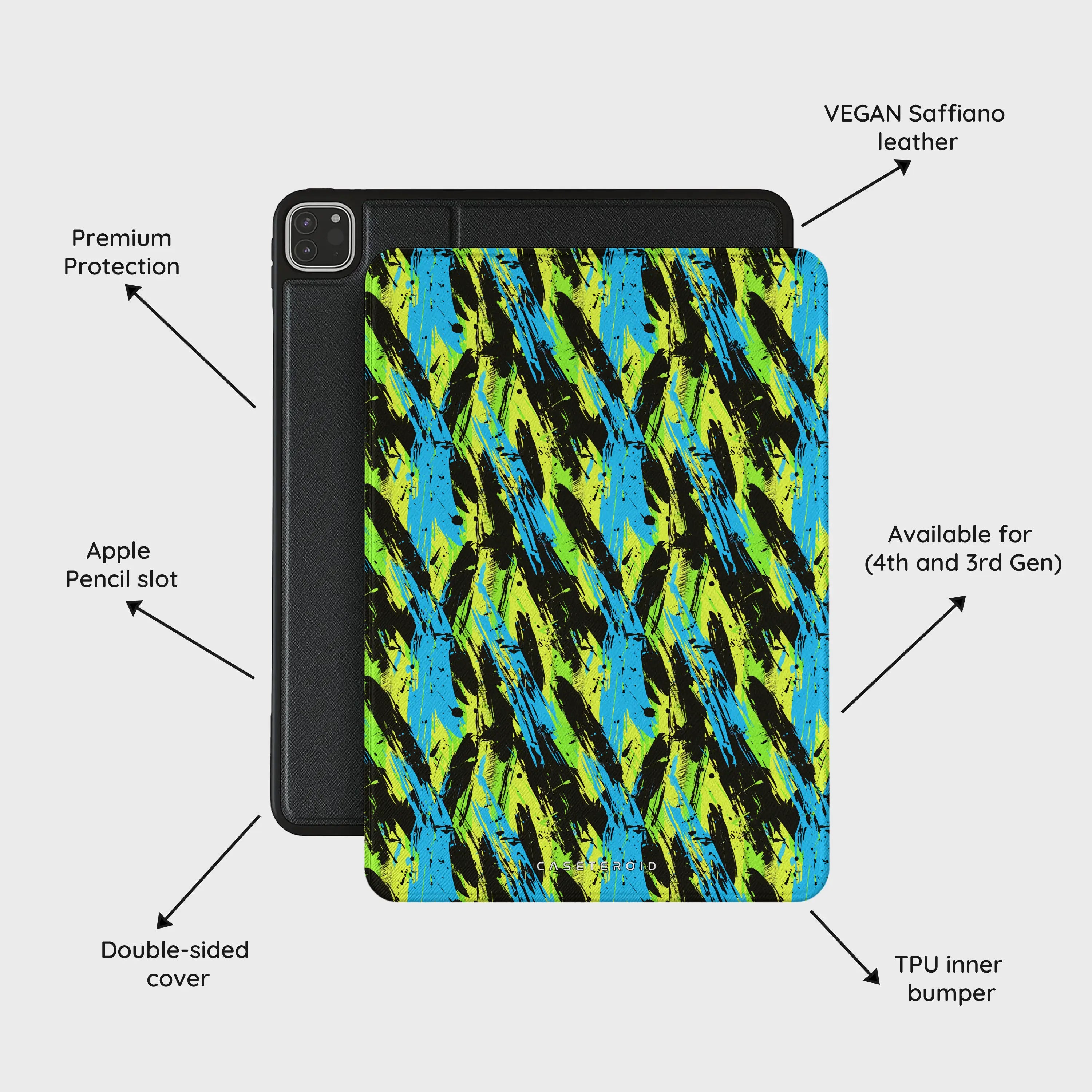 Toxic Rush - iPad Pro 11 (4th/3rd Gen) Case