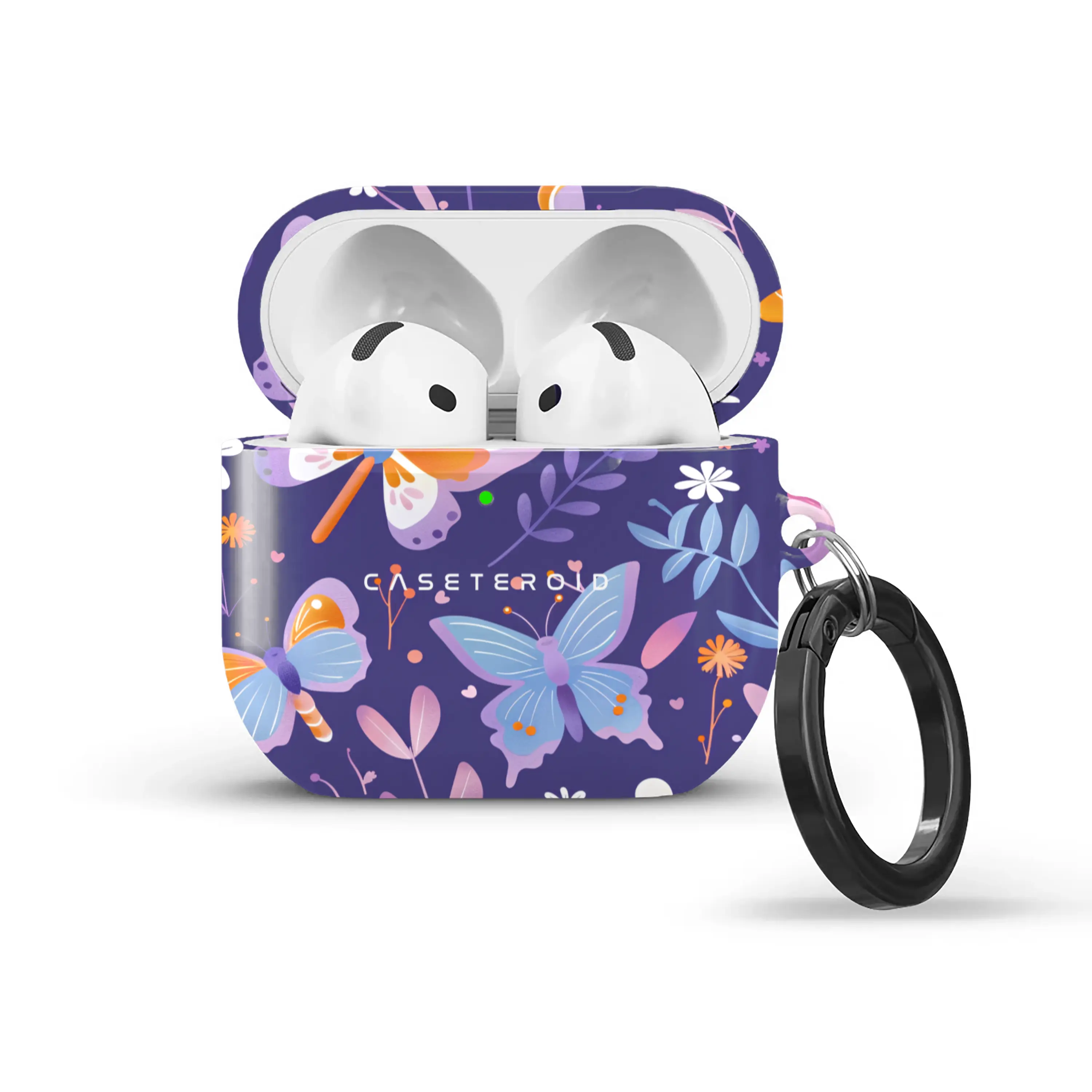 Violet Flutter - AirPods 4 Case