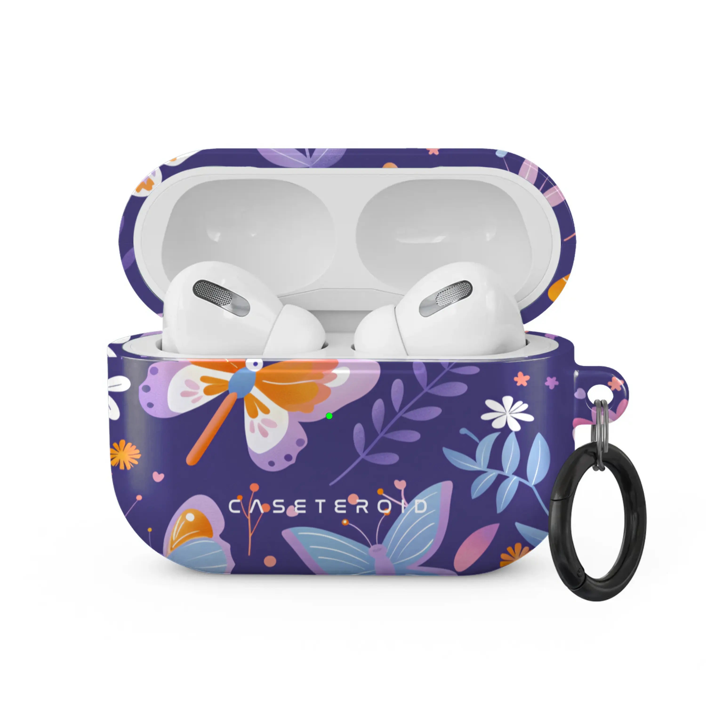Violet Flutter - AirPods Pro Case