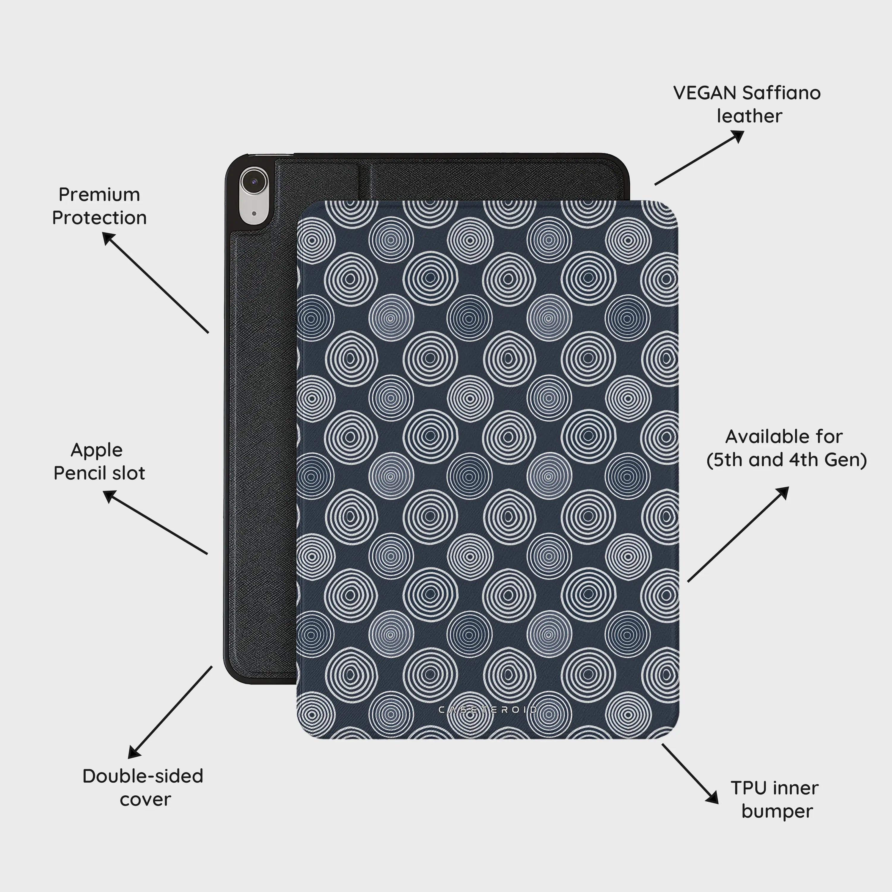 Pulse Rings - iPad Air 10.9 (5th/4th Gen) Case