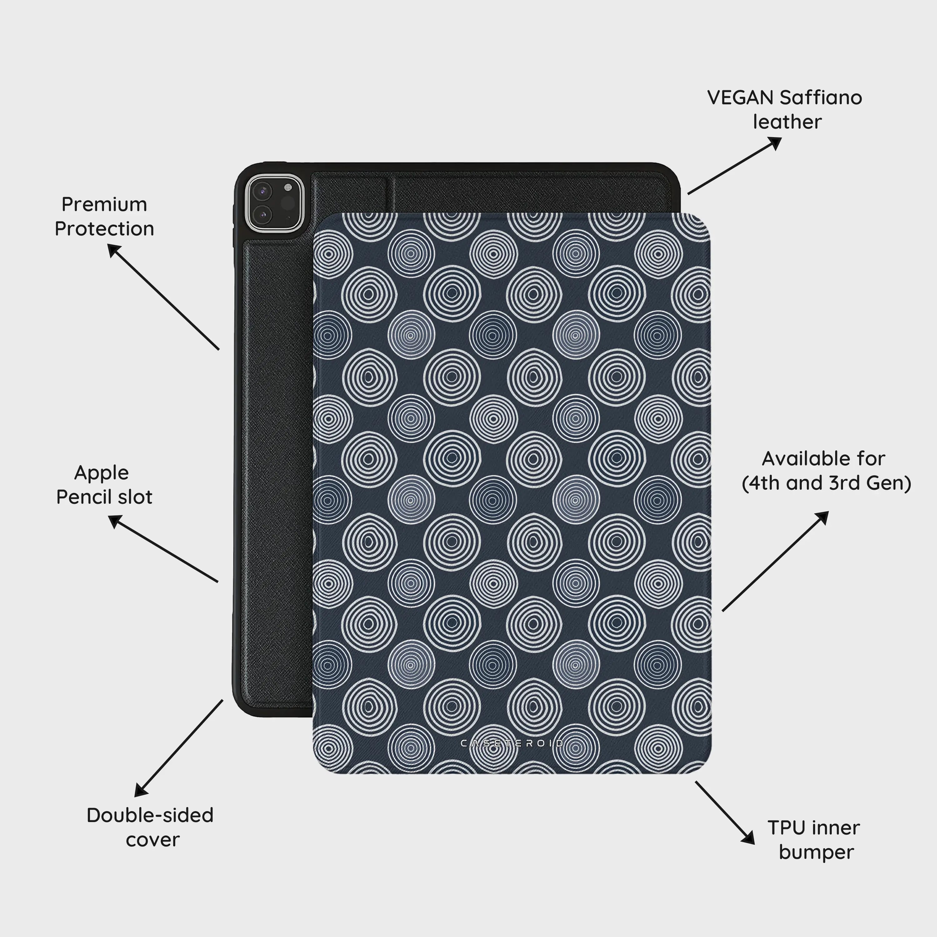 Pulse Rings - iPad Pro 11 (4th/3rd Gen) Case