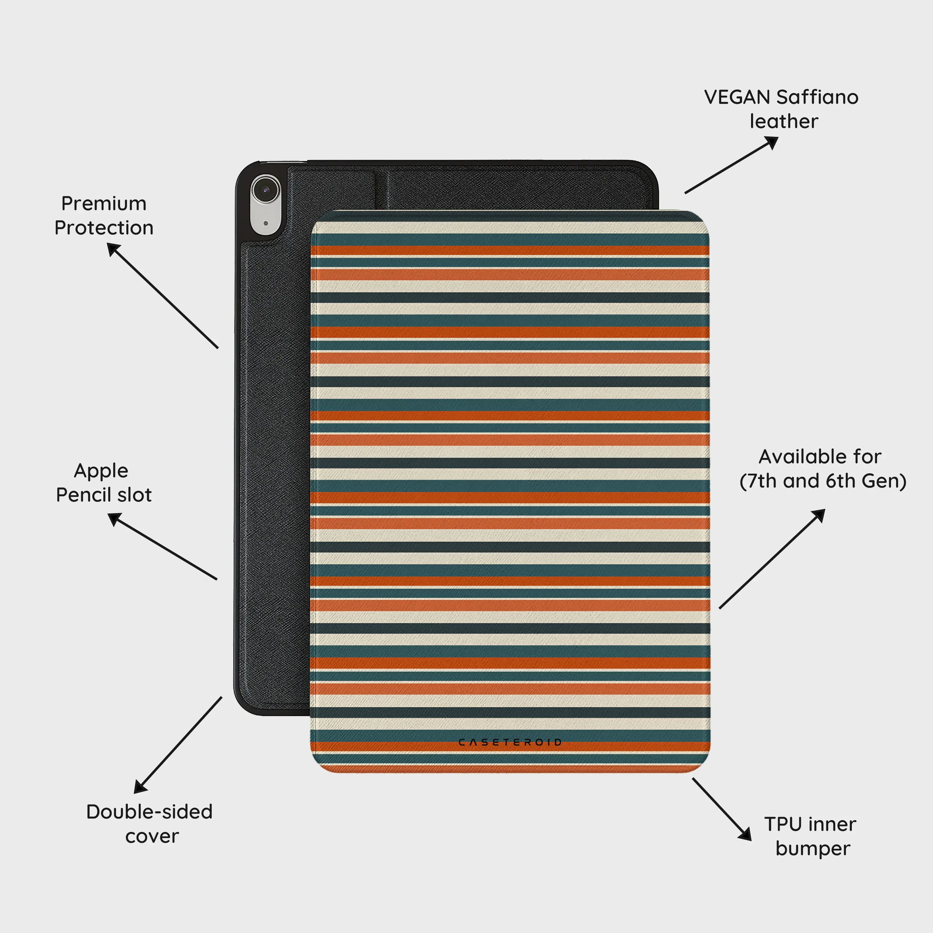 Vintage Band - iPad Air 11 (7th/6th Gen) Case