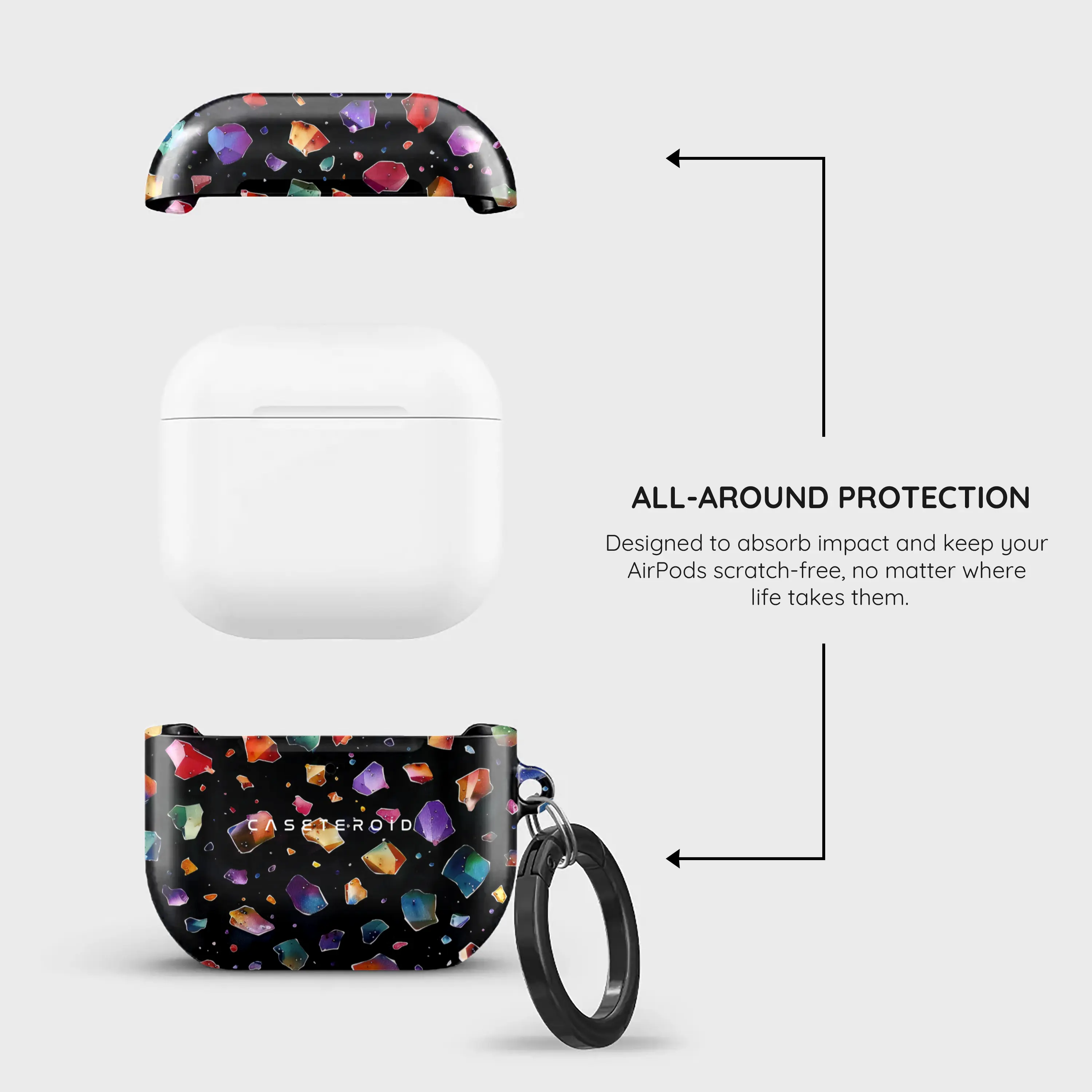 Spectrum Storm - AirPods 4 Case