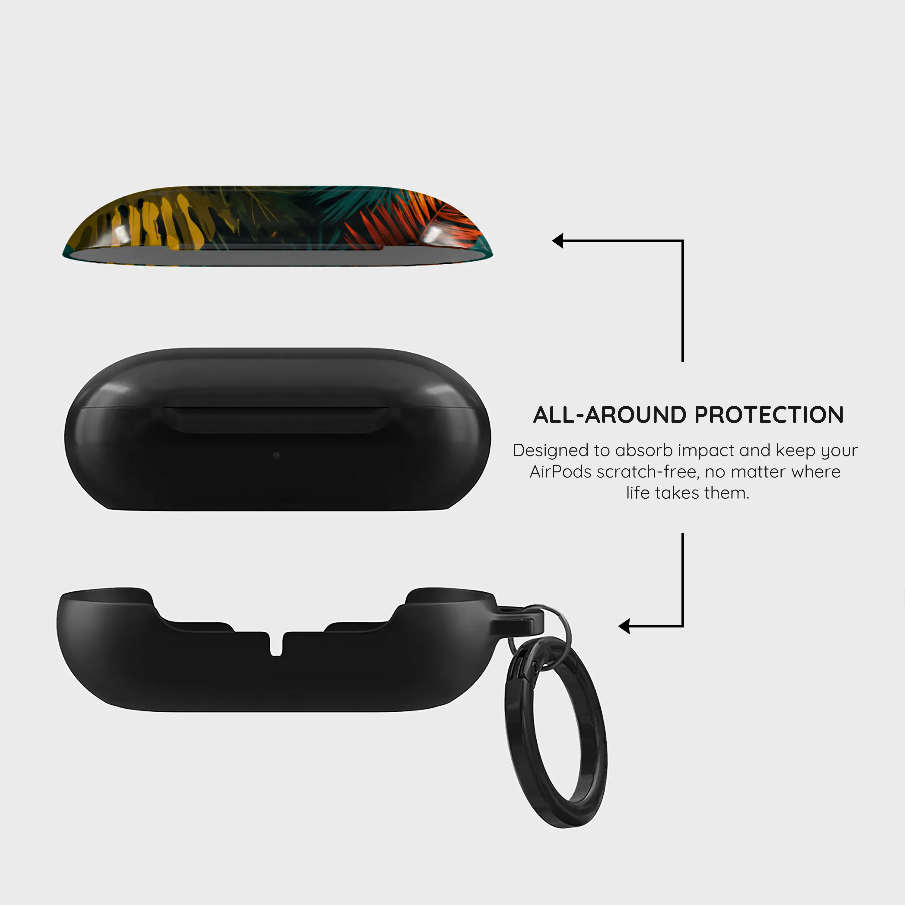Tropico Noir - Samsung Galaxy Buds Plus Case